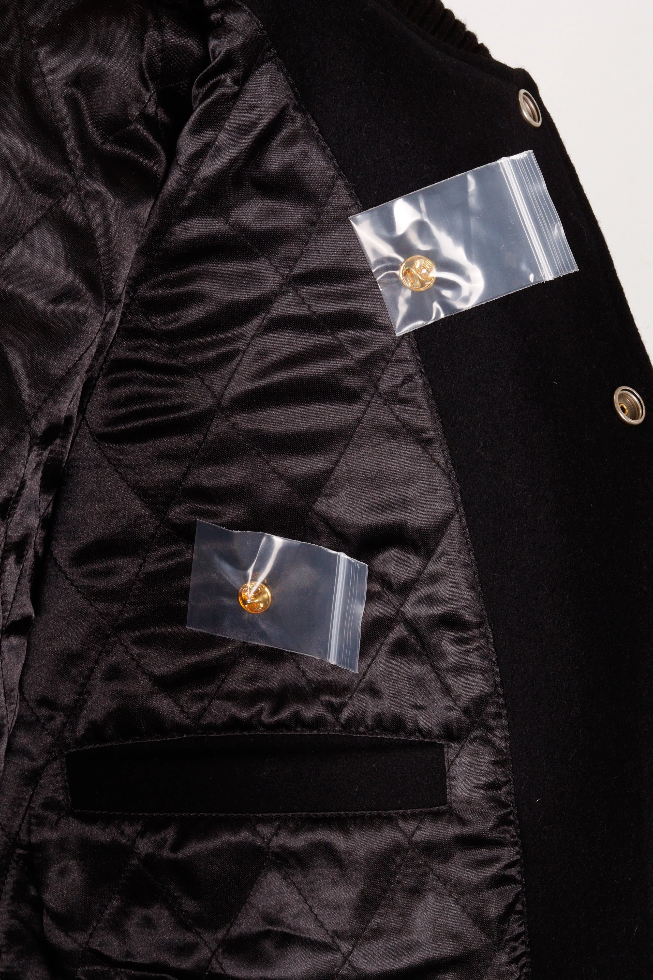 Supreme FW23 'Tiger' Varsity Jacket Black (2023)
