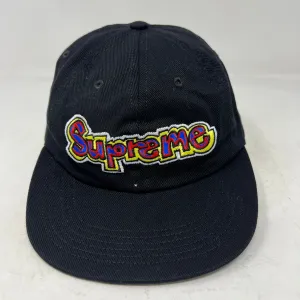 Supreme Gonz Logo 6-Panel Cap Black Hats