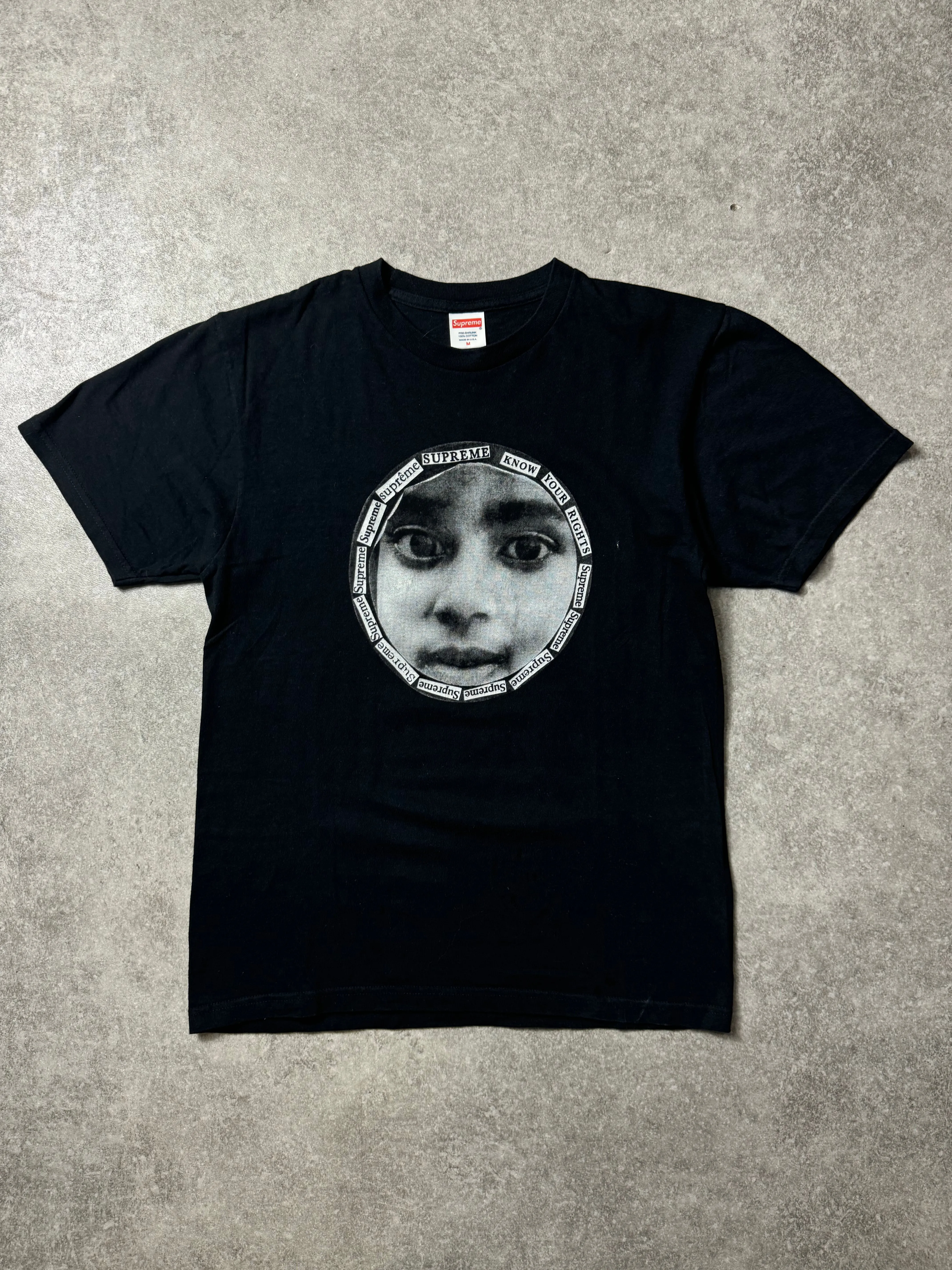 Supreme Know Your Rights Graphic Tee