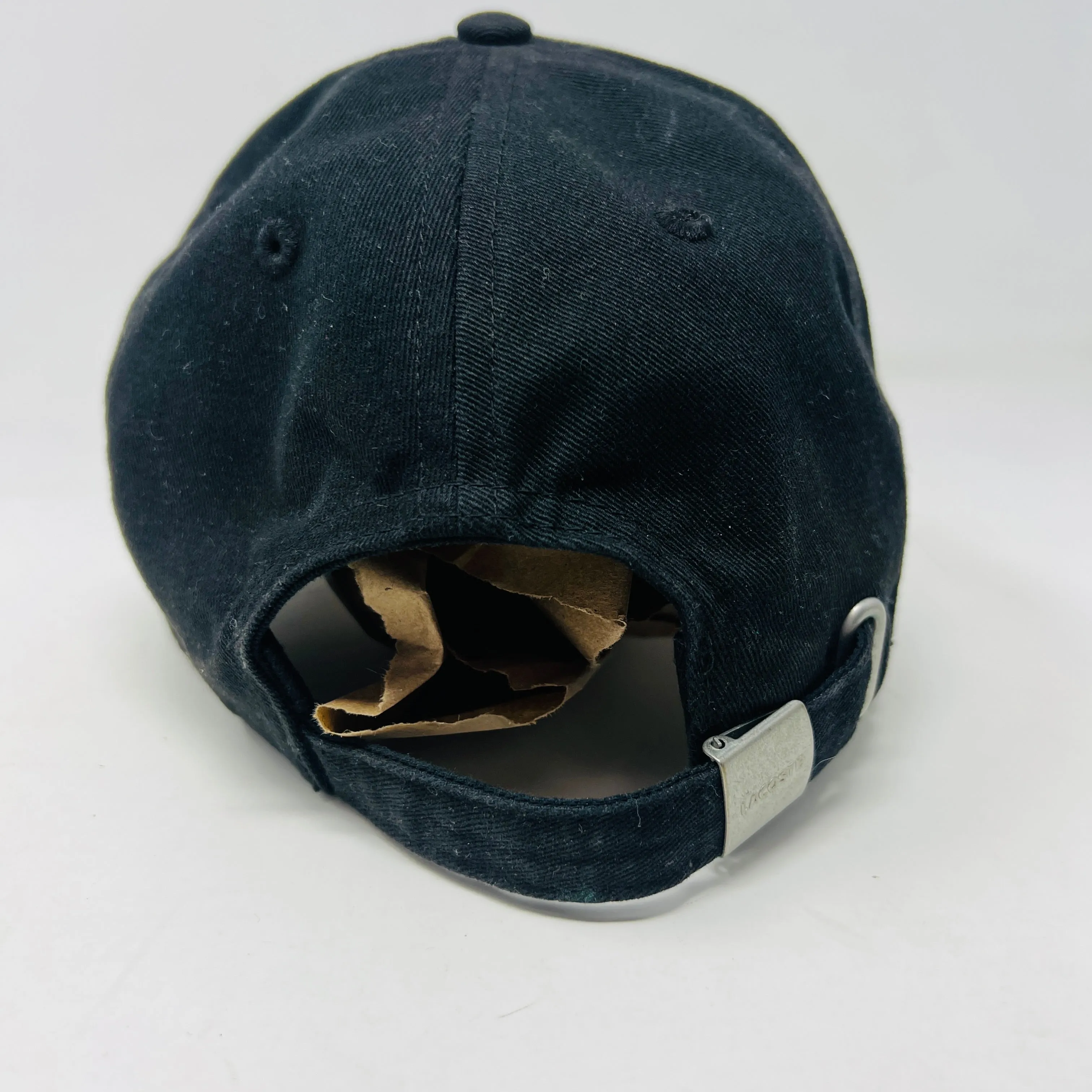 Supreme LACOSTE Twill 6-Panel Black