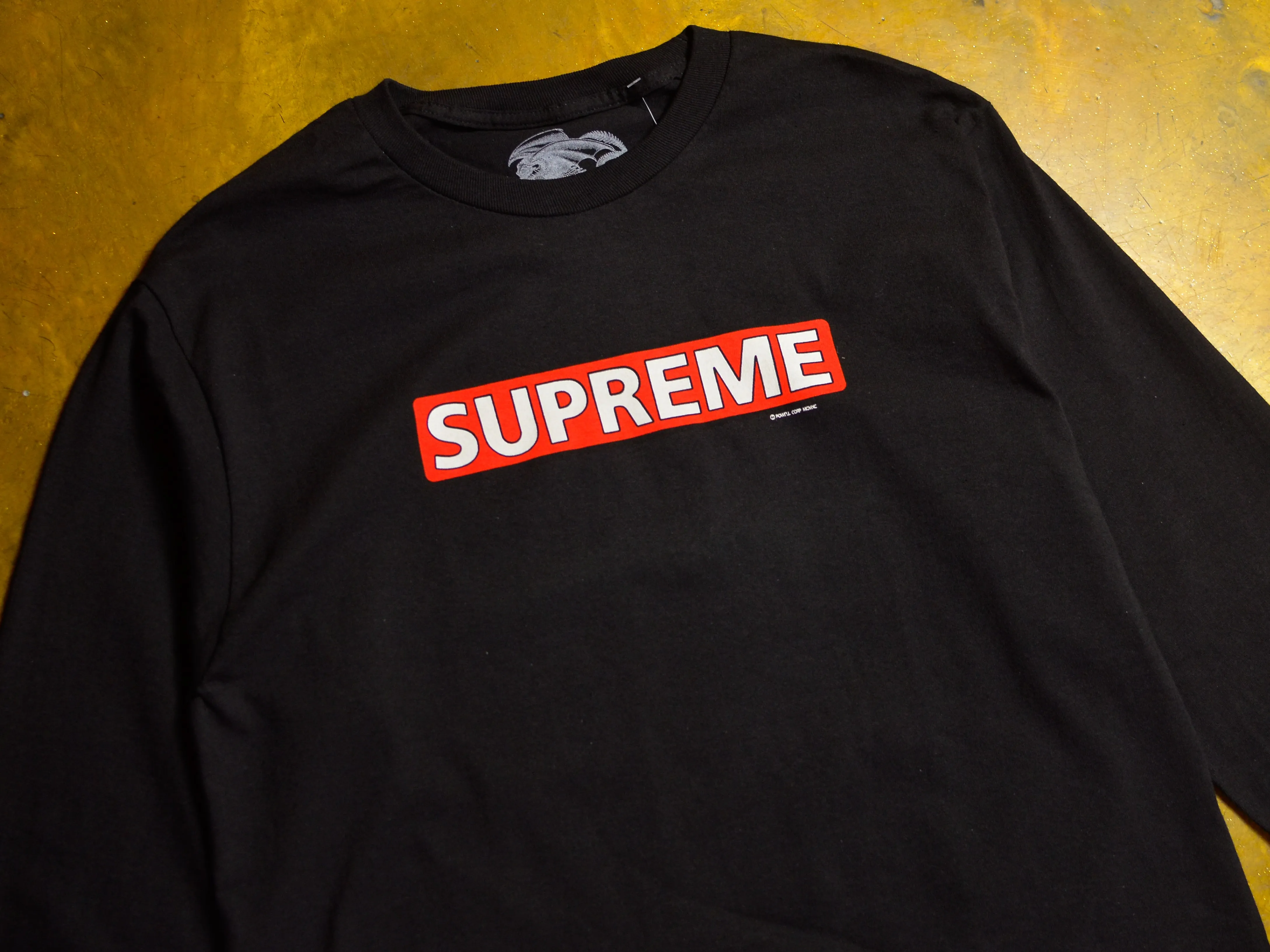 Supreme Long Sleeve T-Shirt - Black