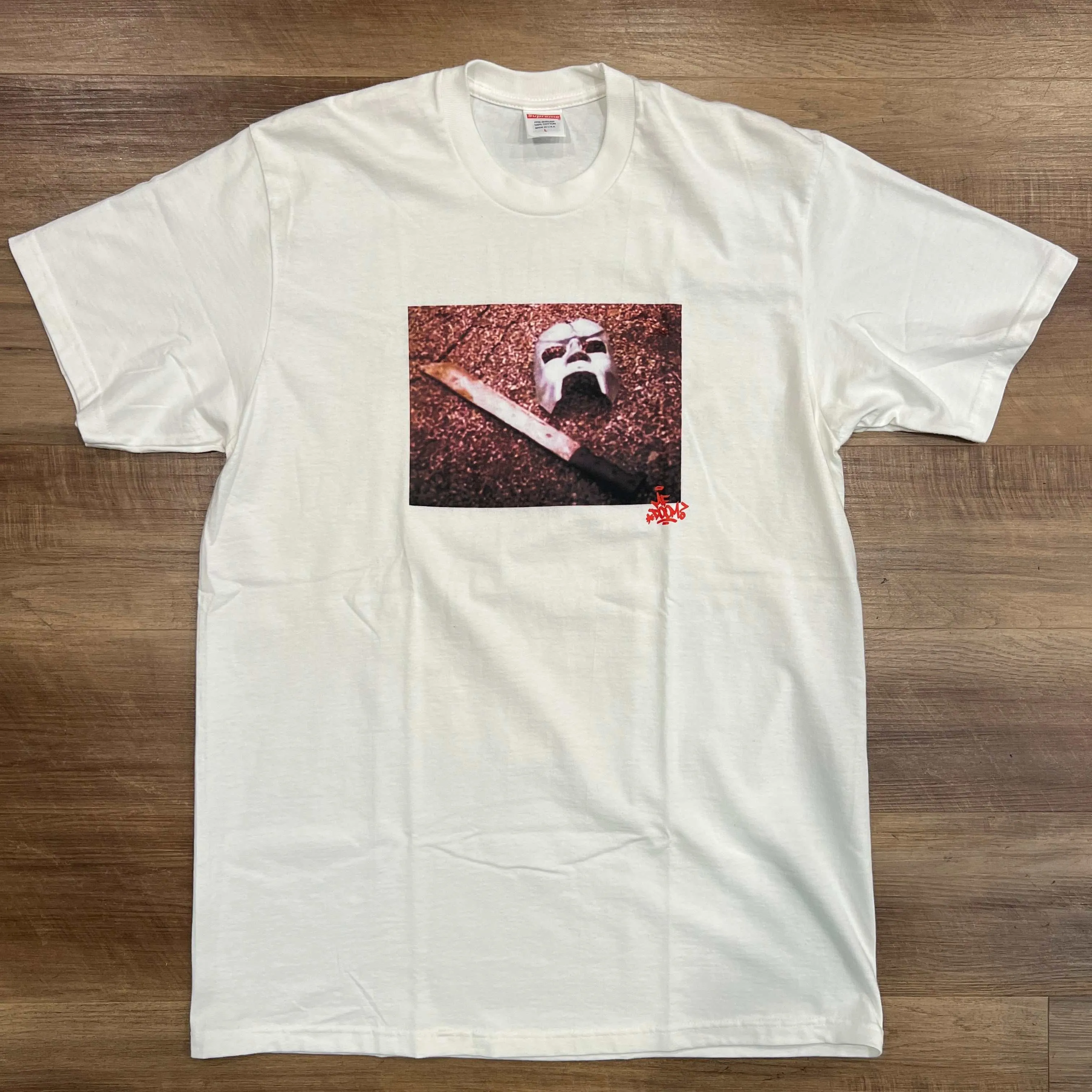 Supreme MF DOOM Tee White