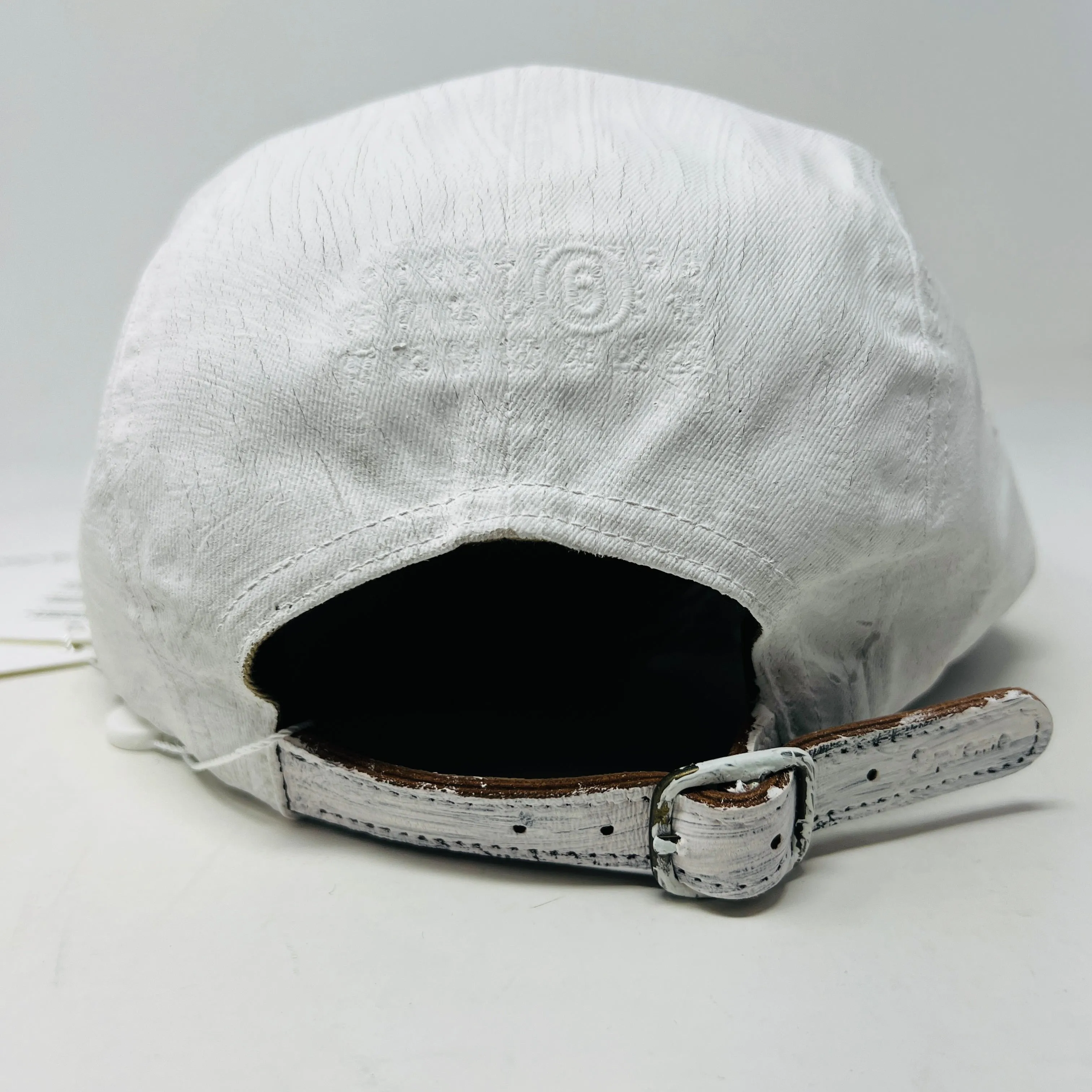 Supreme MM6 Maison Margiela Painted Camp Cap White