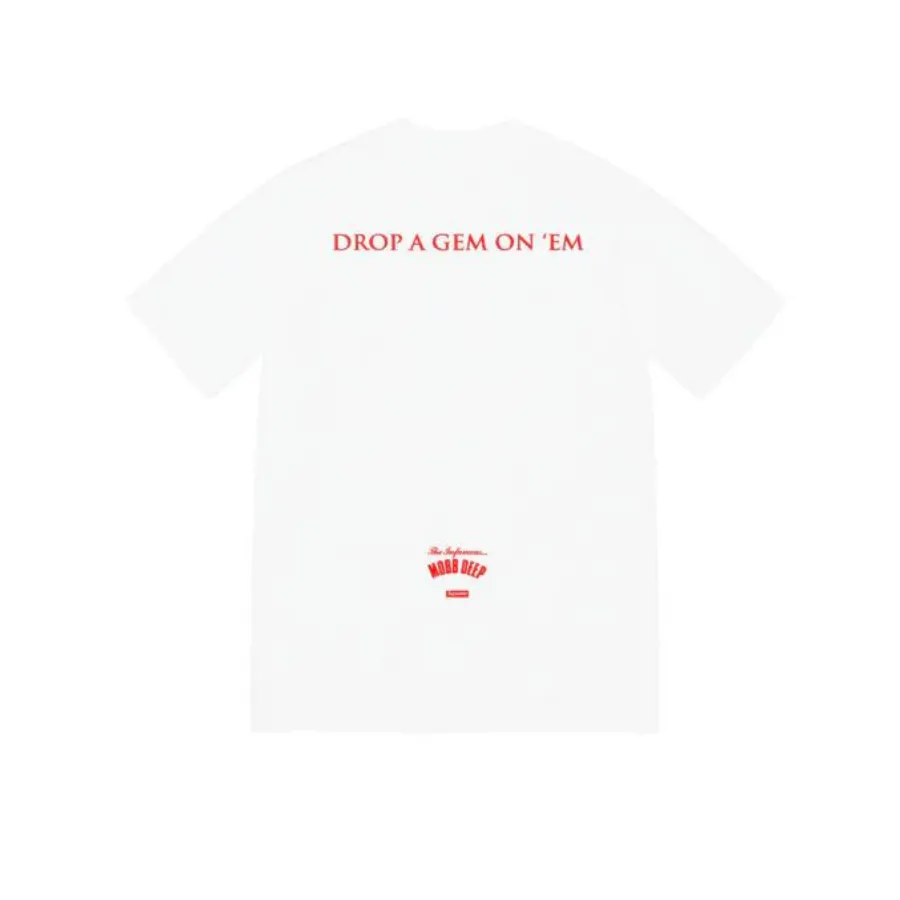 Supreme Mobb Deep Dragon Tee White