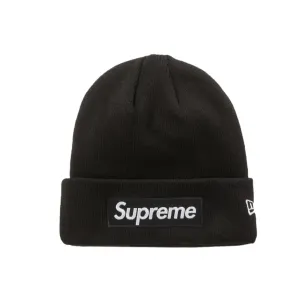 Supreme New Era Box Logo Beanie Black