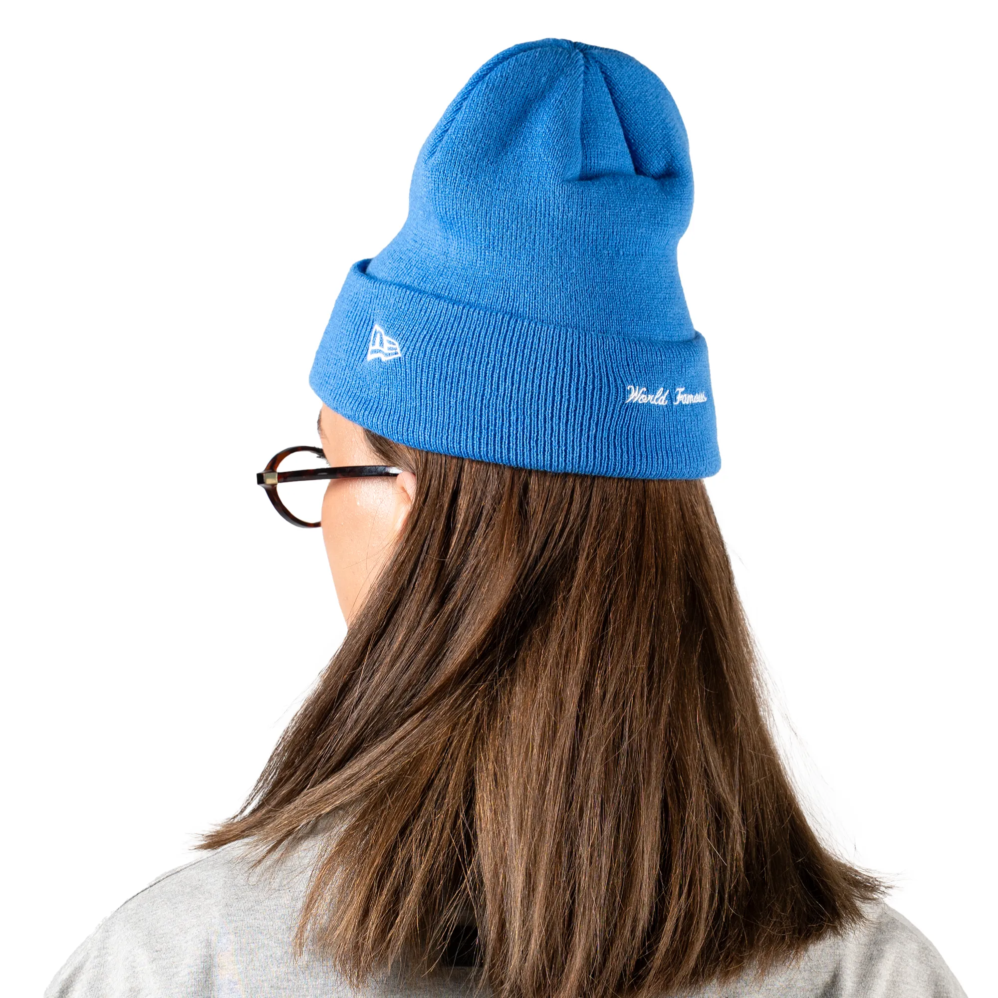 Supreme New Era Box Logo Beanie (FW22) Blue