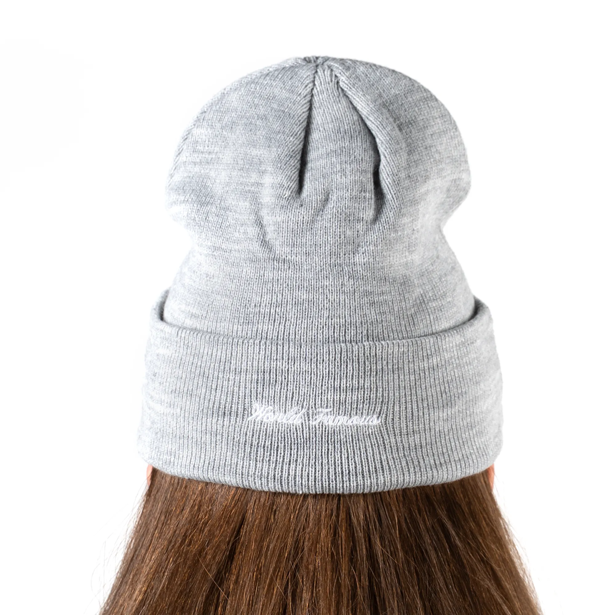 Supreme New Era Box Logo Beanie (FW22) Heather Grey