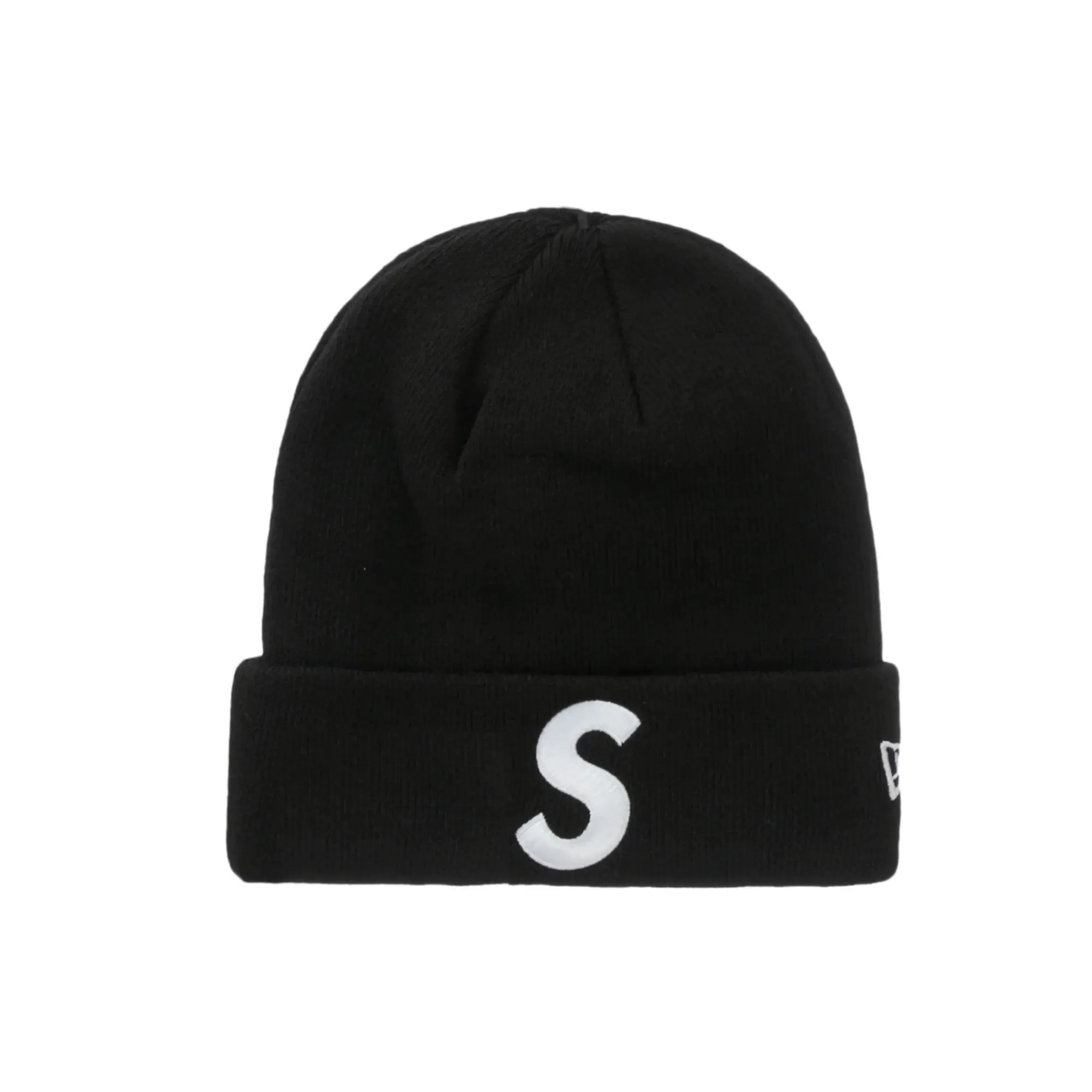 Supreme New Era S Logo Beanie Black
