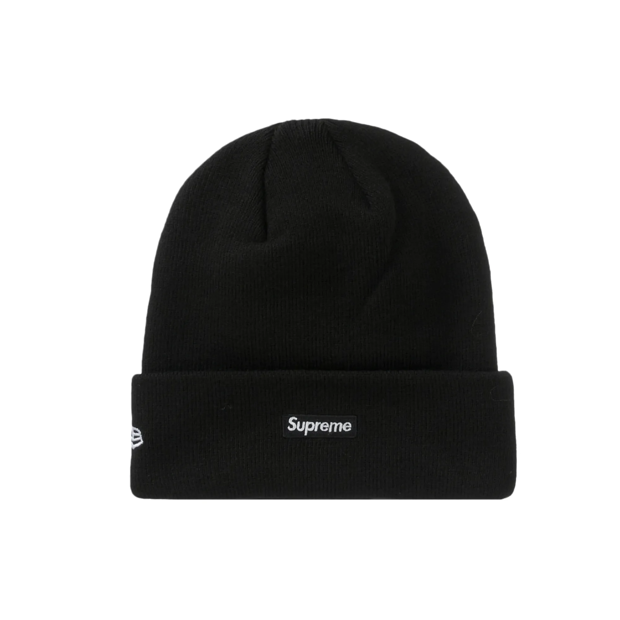 Supreme New Era S Logo Beanie Black