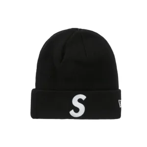 Supreme New Era S Logo Beanie Black