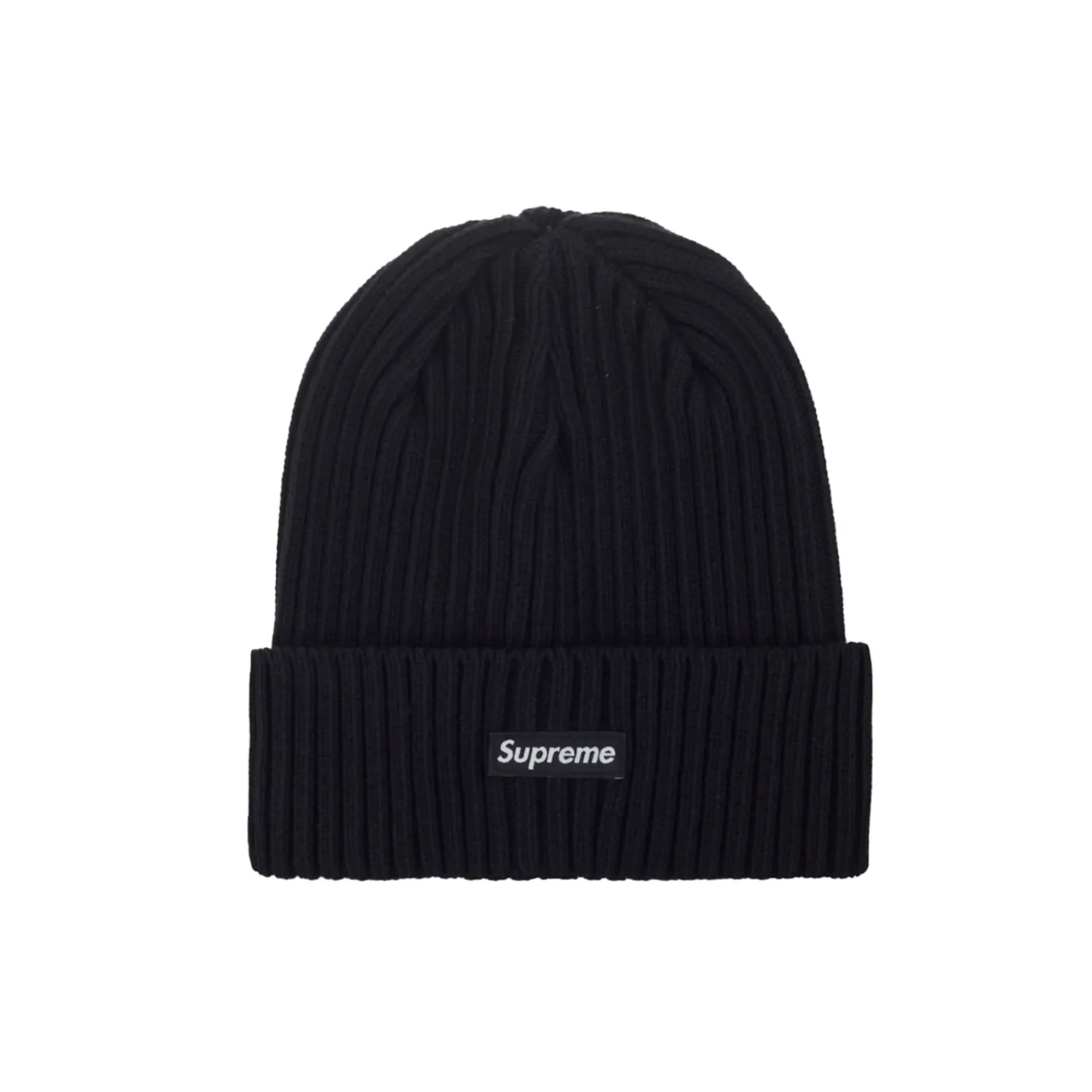 Supreme Overdyed Beanie Black