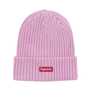Supreme Overdyed Beanie Pink SS25