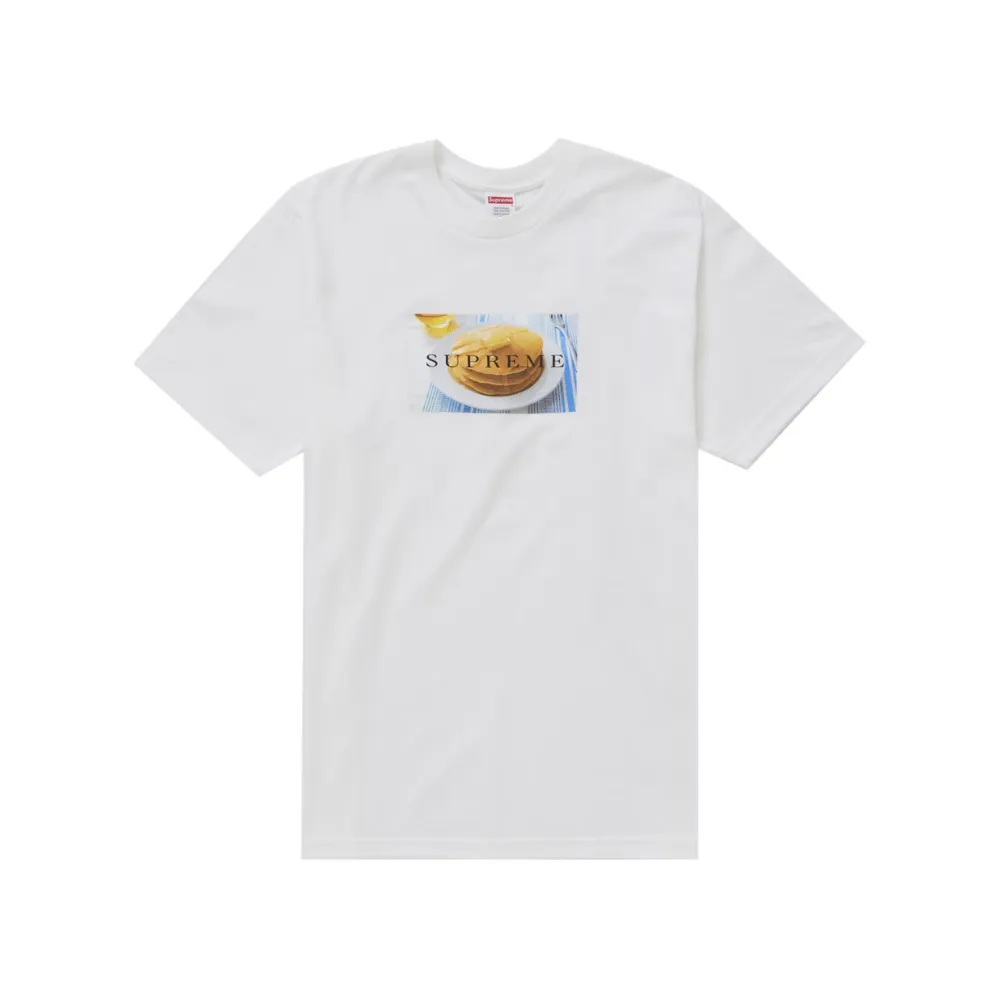 Supreme Pancakes Tee White