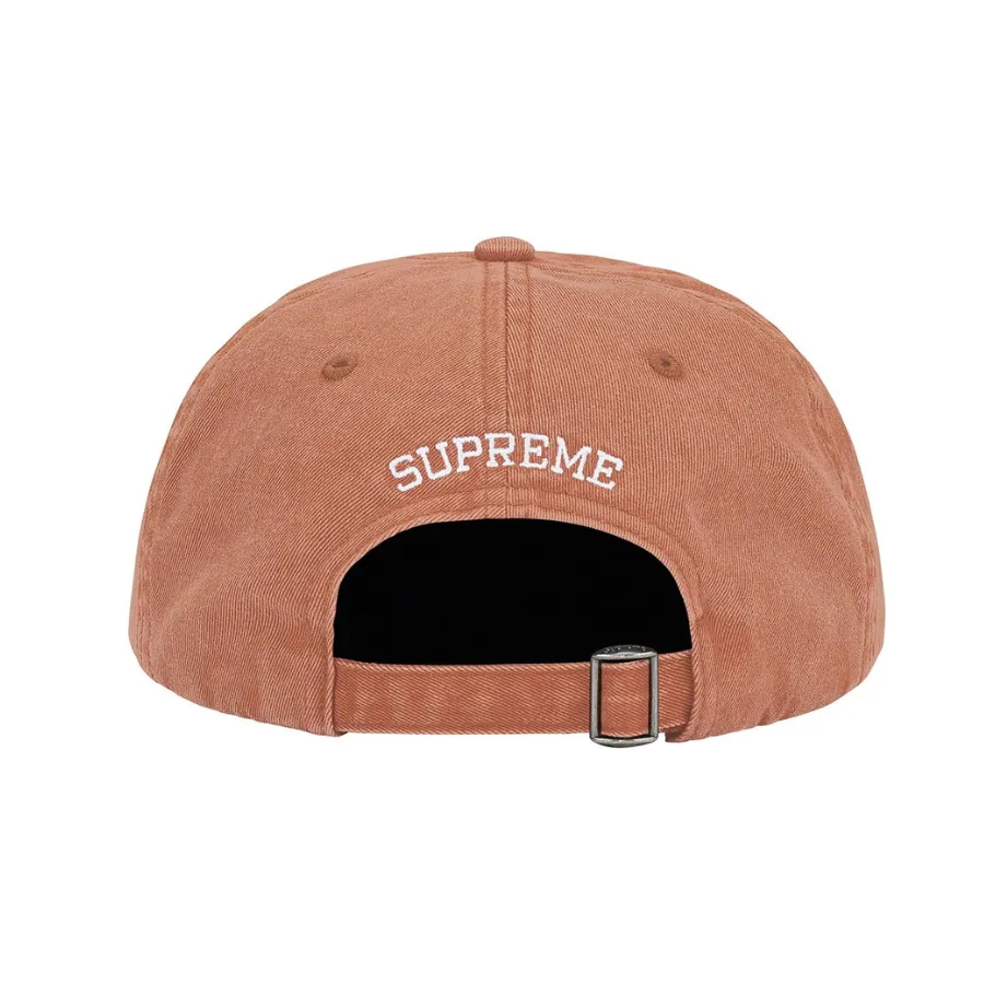 Supreme Pigment Print S Logo 6-Panel Khaki