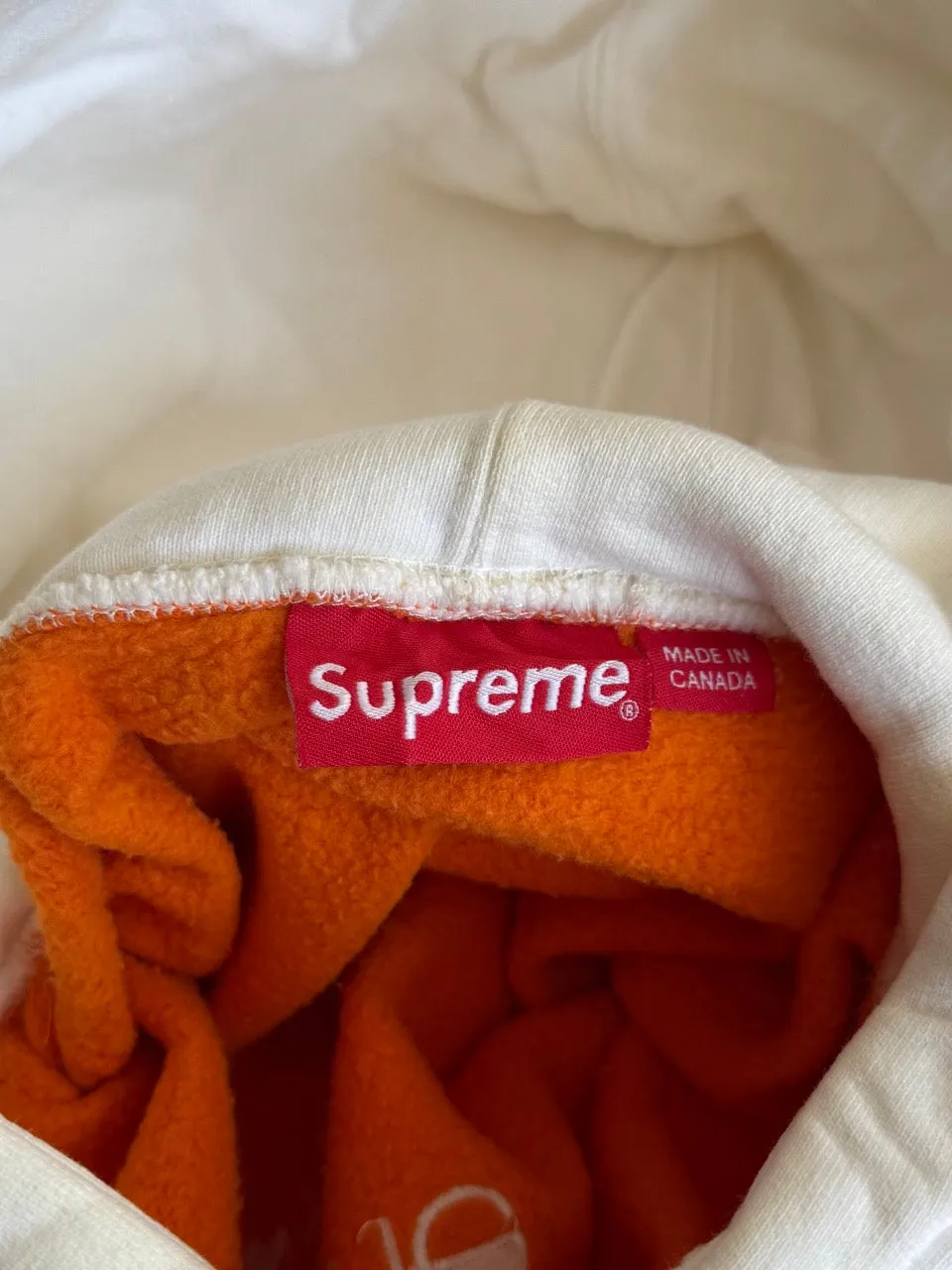 Supreme Script Logo Spellout Hoodie