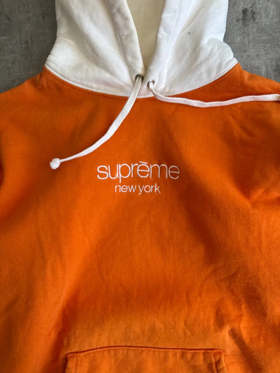 Supreme Script Logo Spellout Hoodie