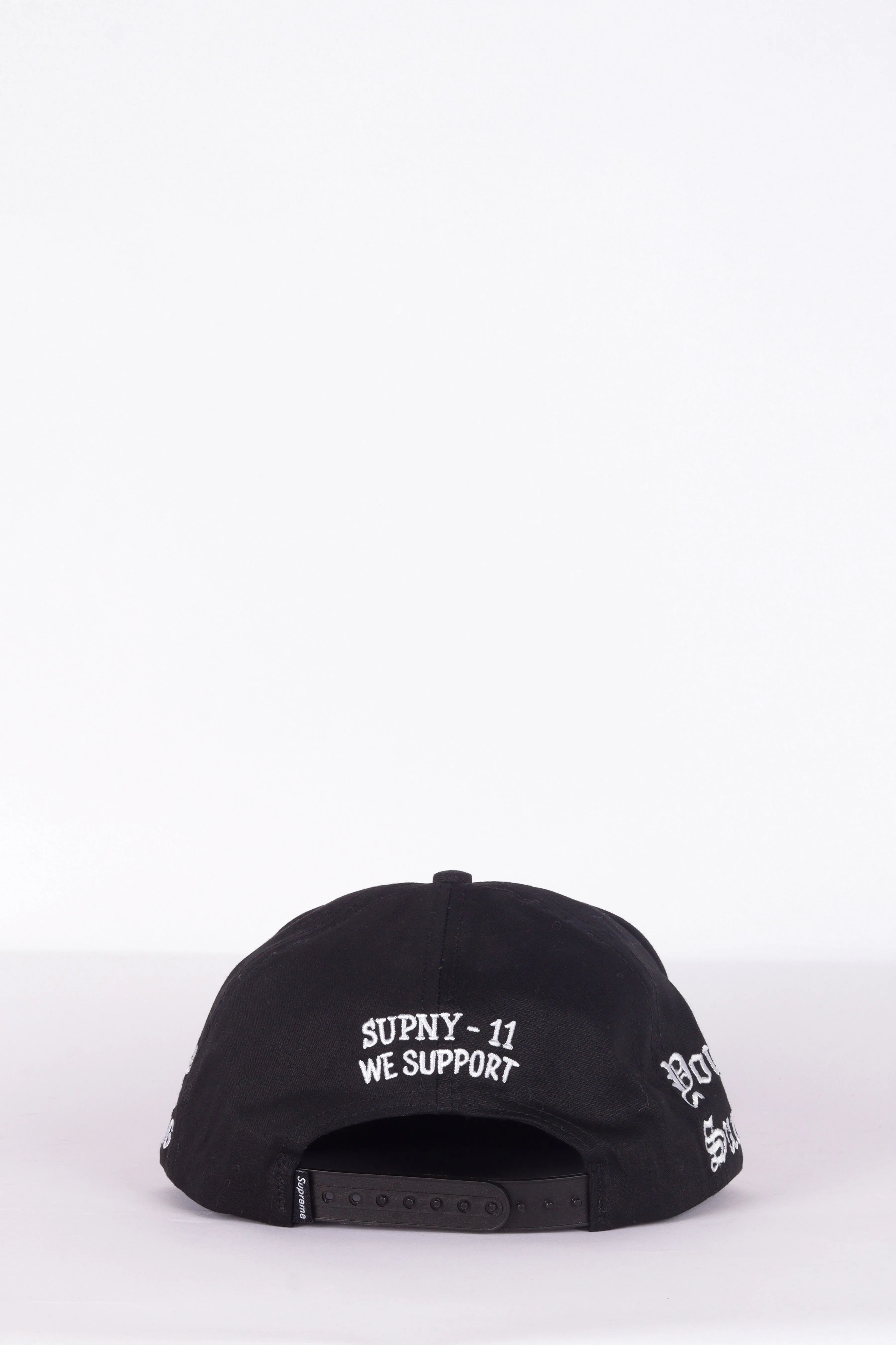 Supreme SS11 ' You Can Surf Later' Military Snapback Cap Black (2011)