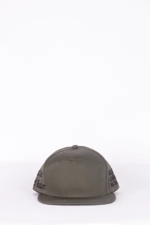 Supreme SS11 ' You Can Surf Later' Military Snapback Cap Olive (2011)