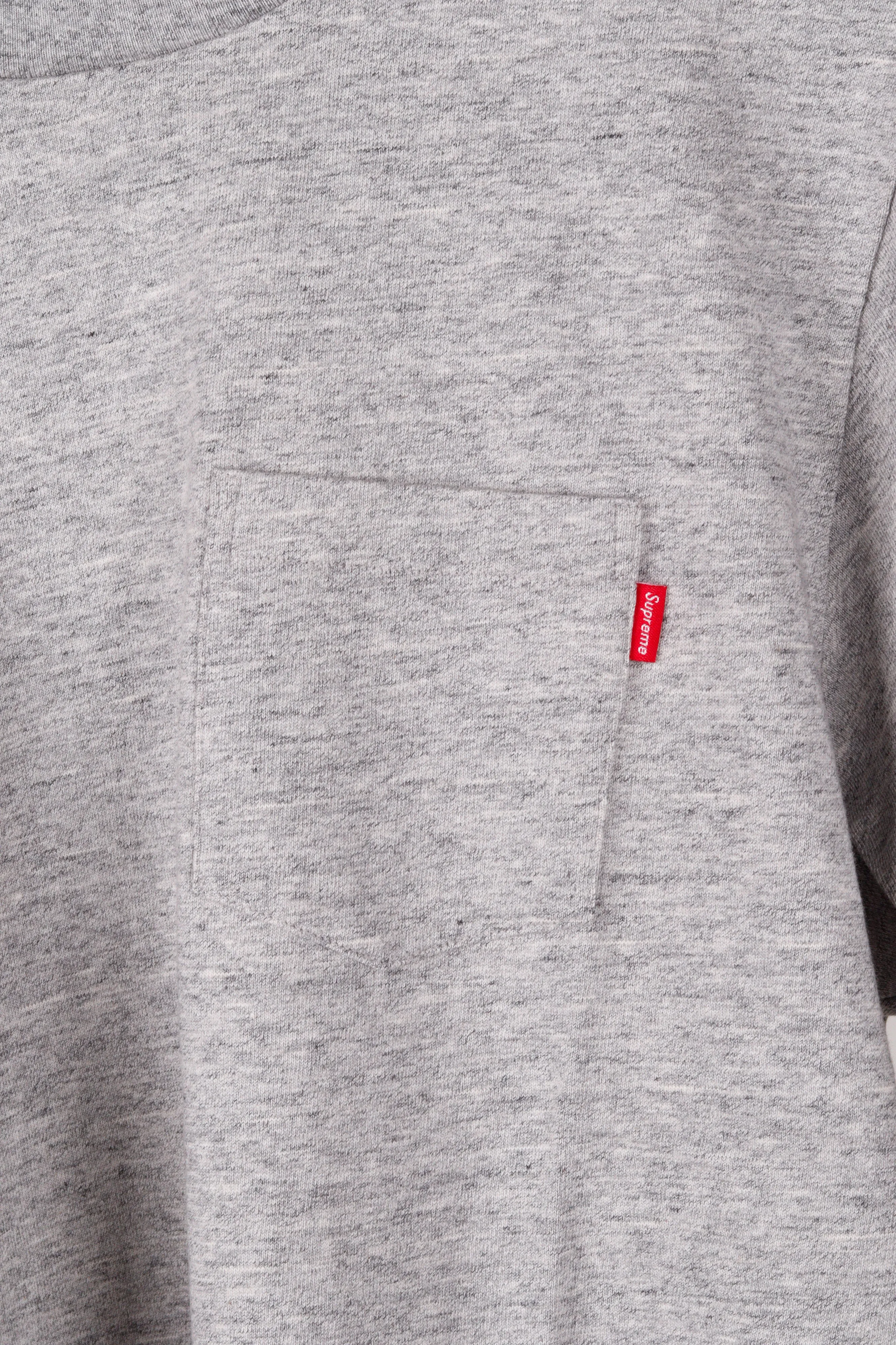 Supreme SS17 'Pocket' T-Shirt Gray (2017)