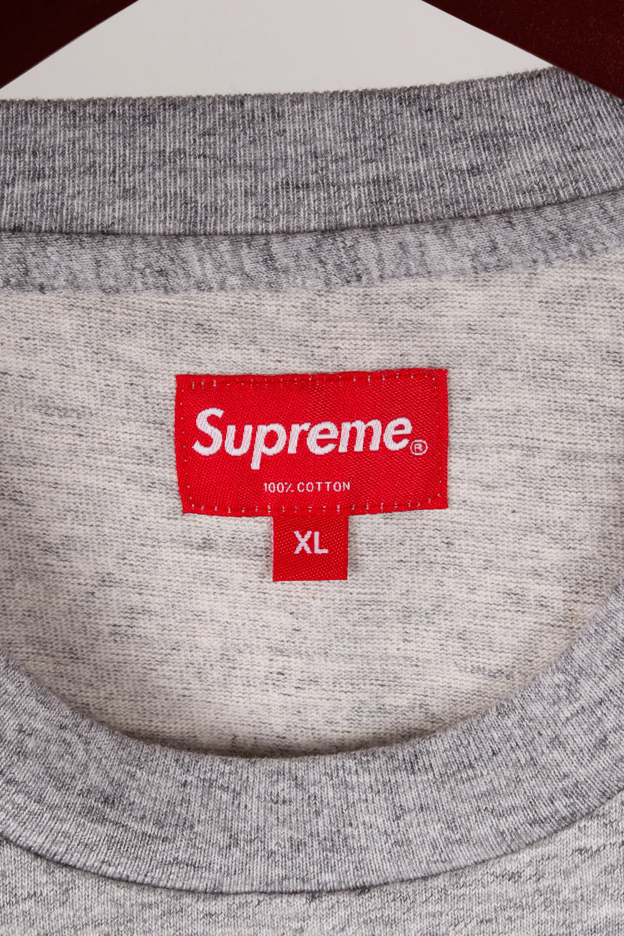 Supreme SS17 'Pocket' T-Shirt Gray (2017)