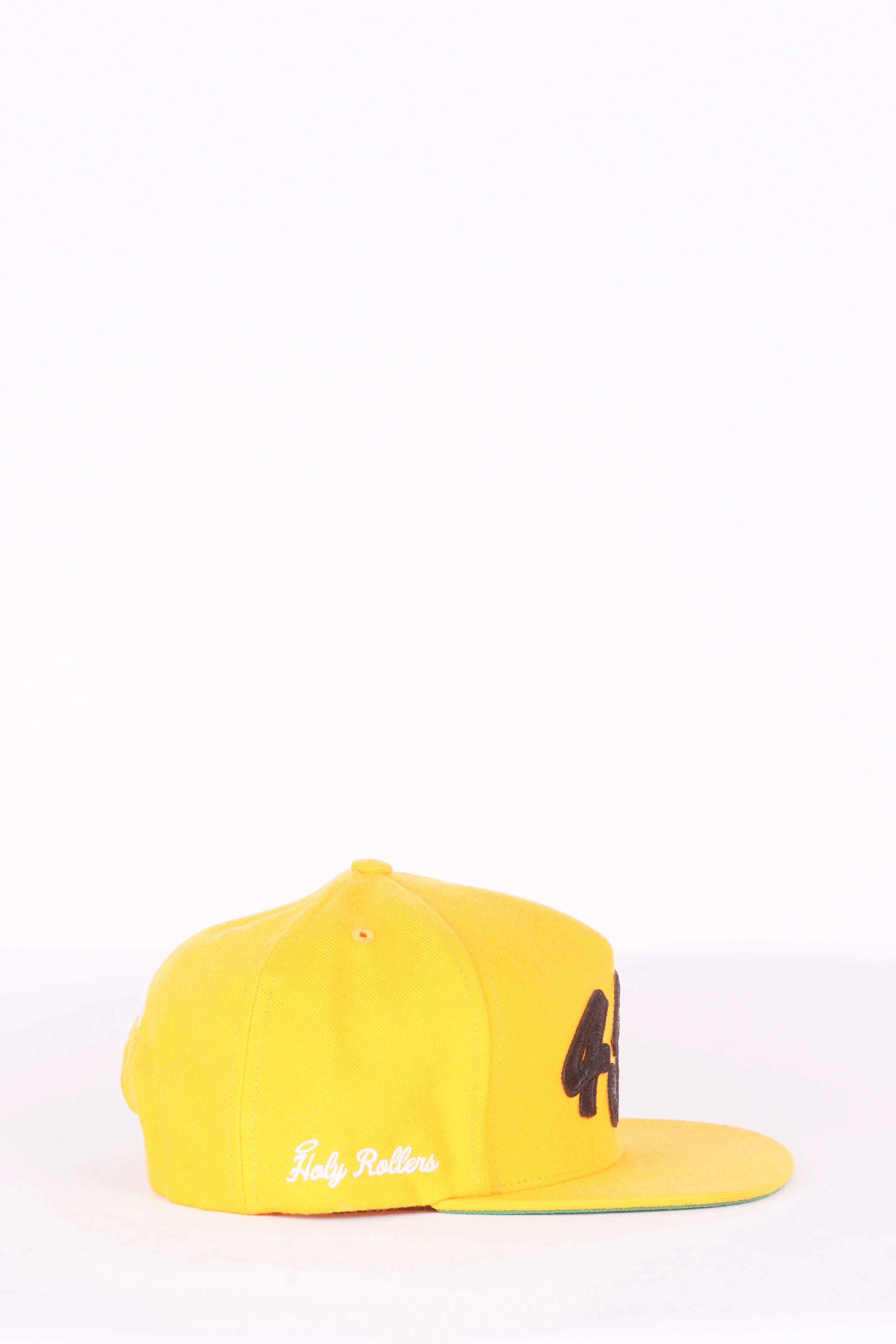 Supreme SS20 'Holy Roller' 5-Panel Snapback Hat Yellow (2020)