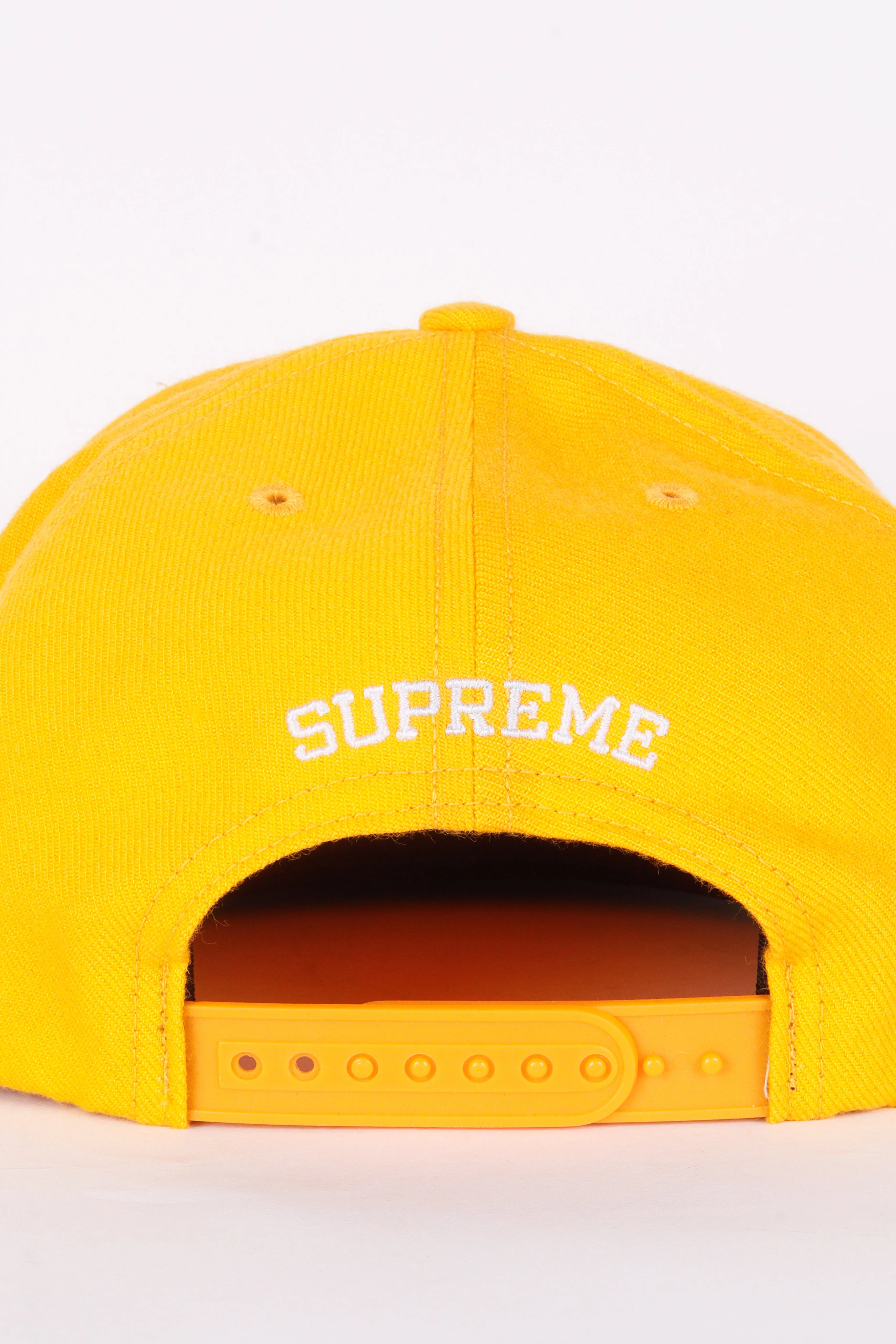 Supreme SS20 'Holy Roller' 5-Panel Snapback Hat Yellow (2020)
