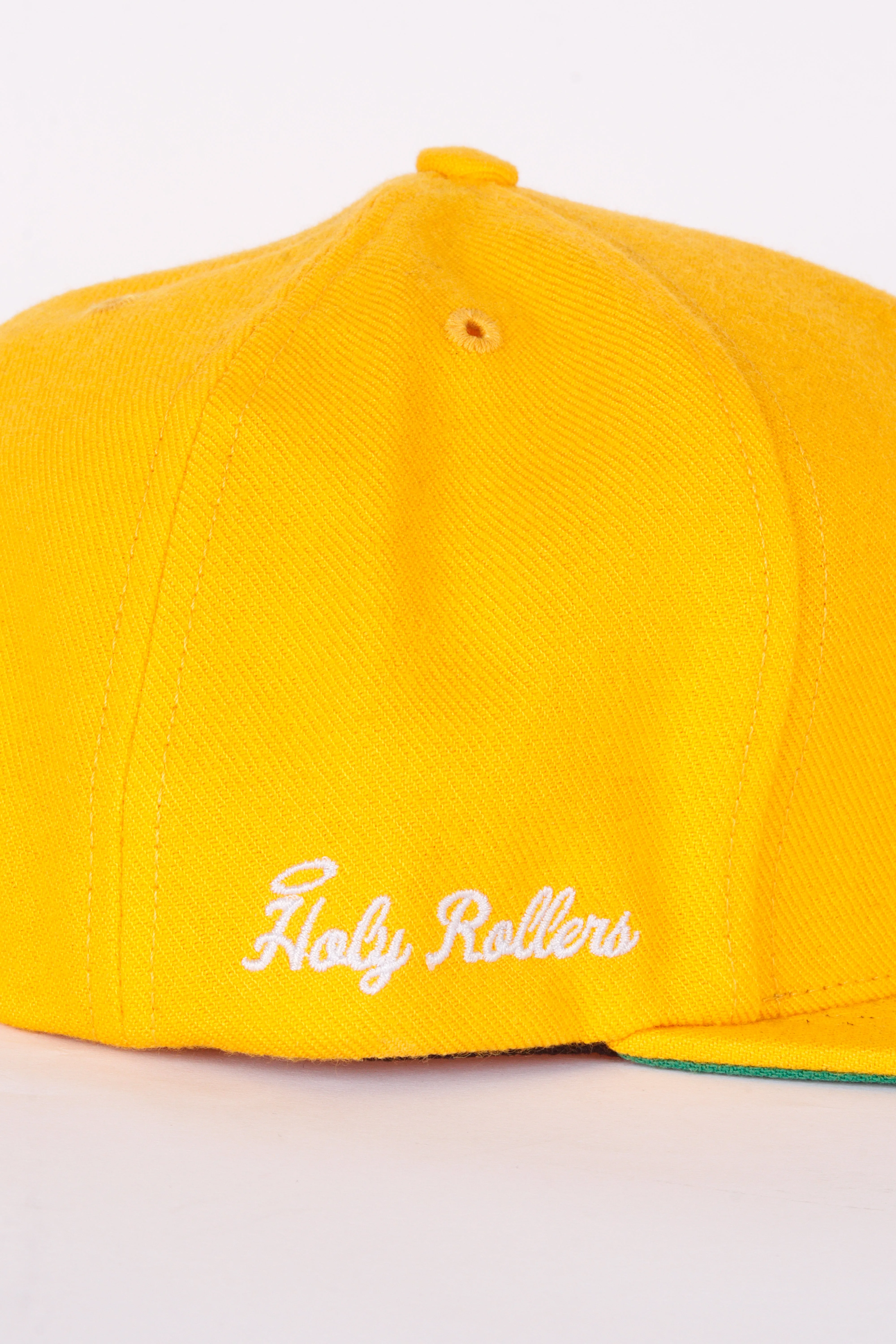 Supreme SS20 'Holy Roller' 5-Panel Snapback Hat Yellow (2020)