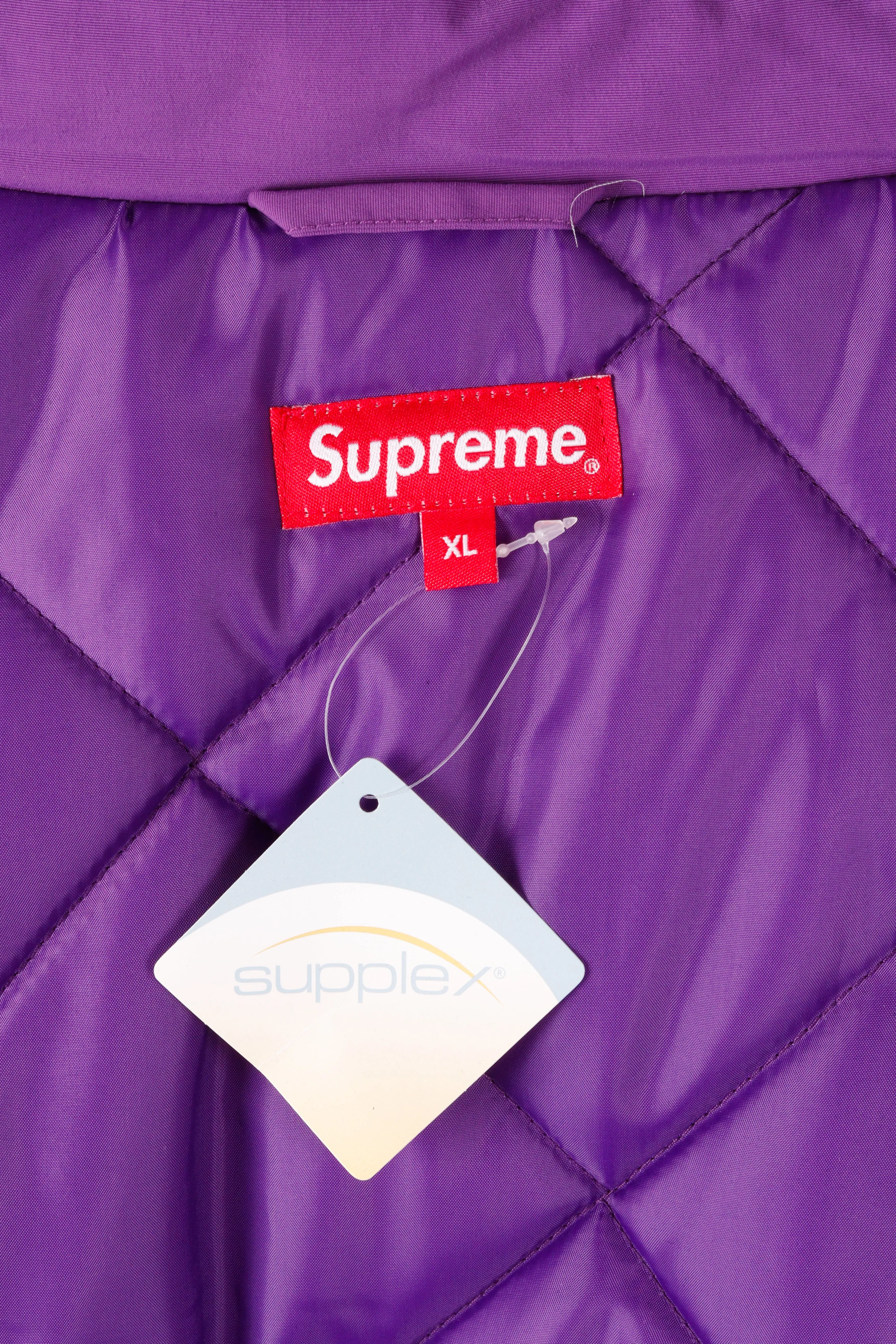 Supreme SS20 'Supreme Team' Puffy Jacket Purple (2020)