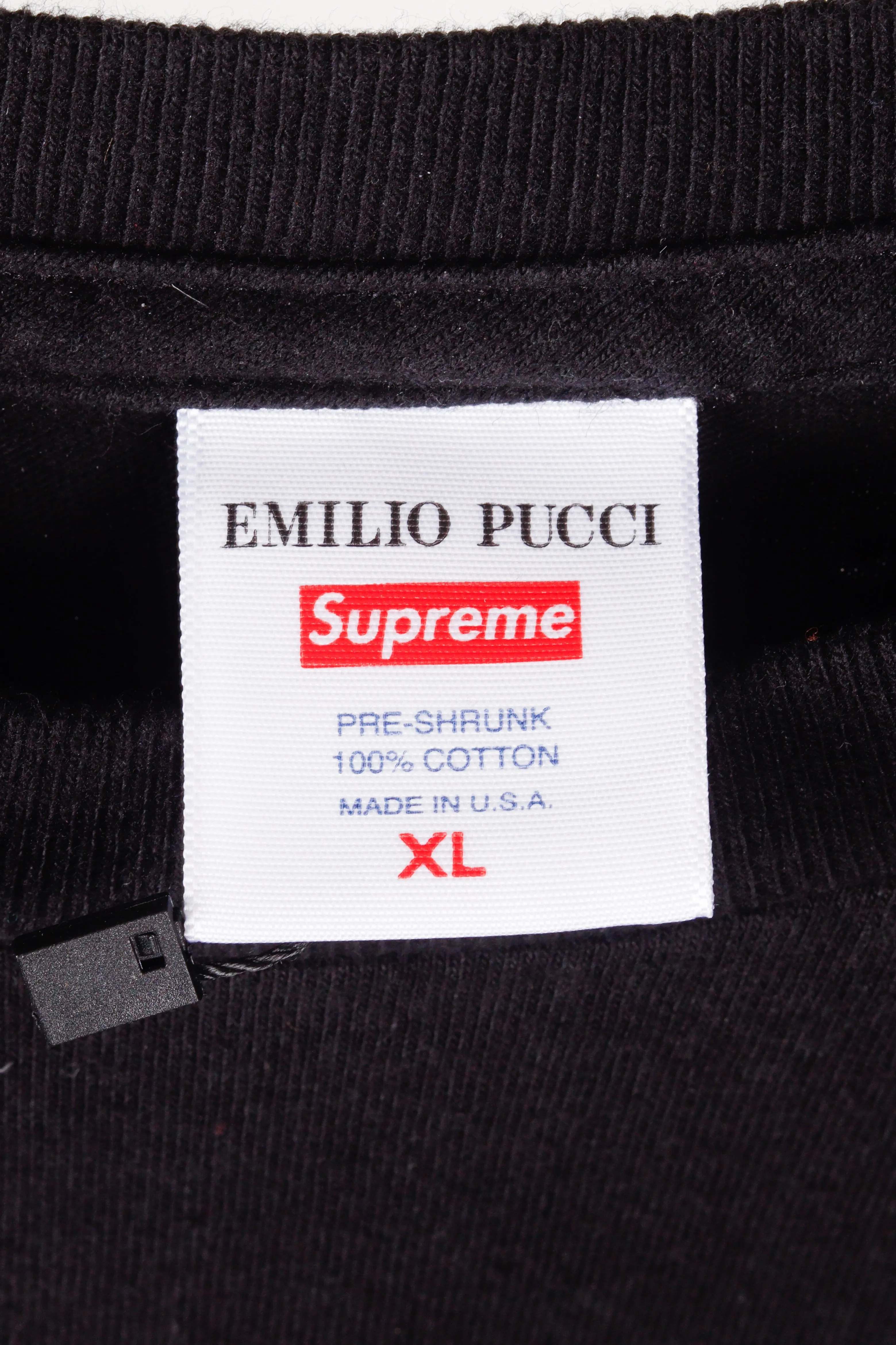 Supreme SS21 'Emilio Pucci' Box Logo Tee Black (2021)