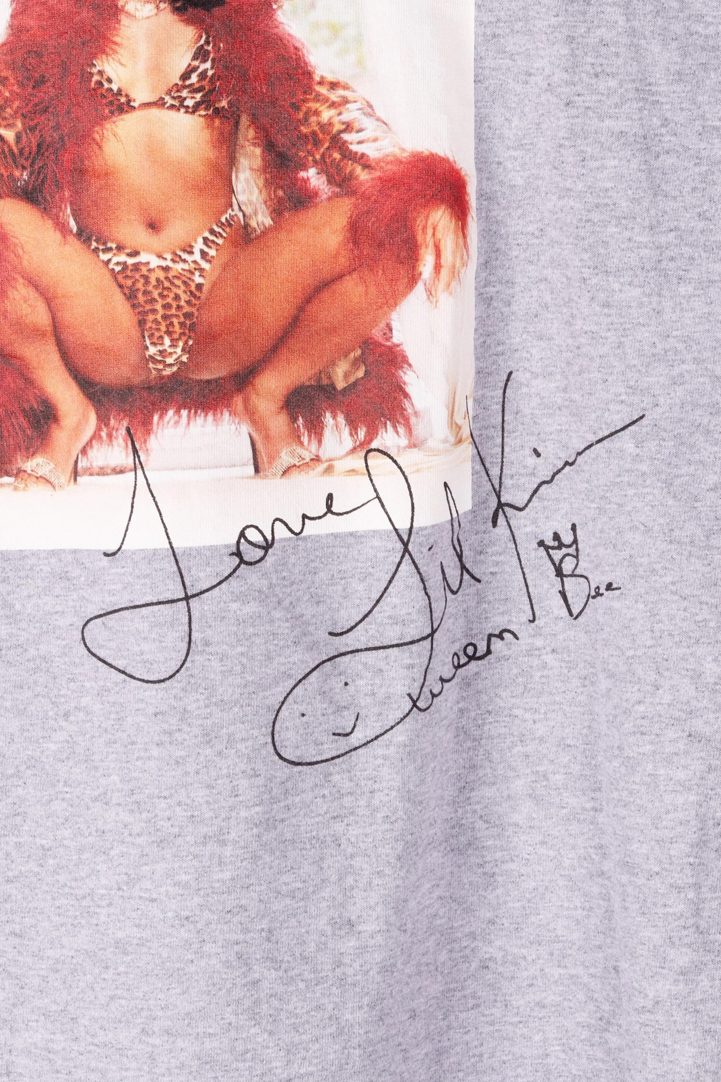 Supreme SS22 'Lil Kim' Photo T-Shirt Heather Grey (2022)