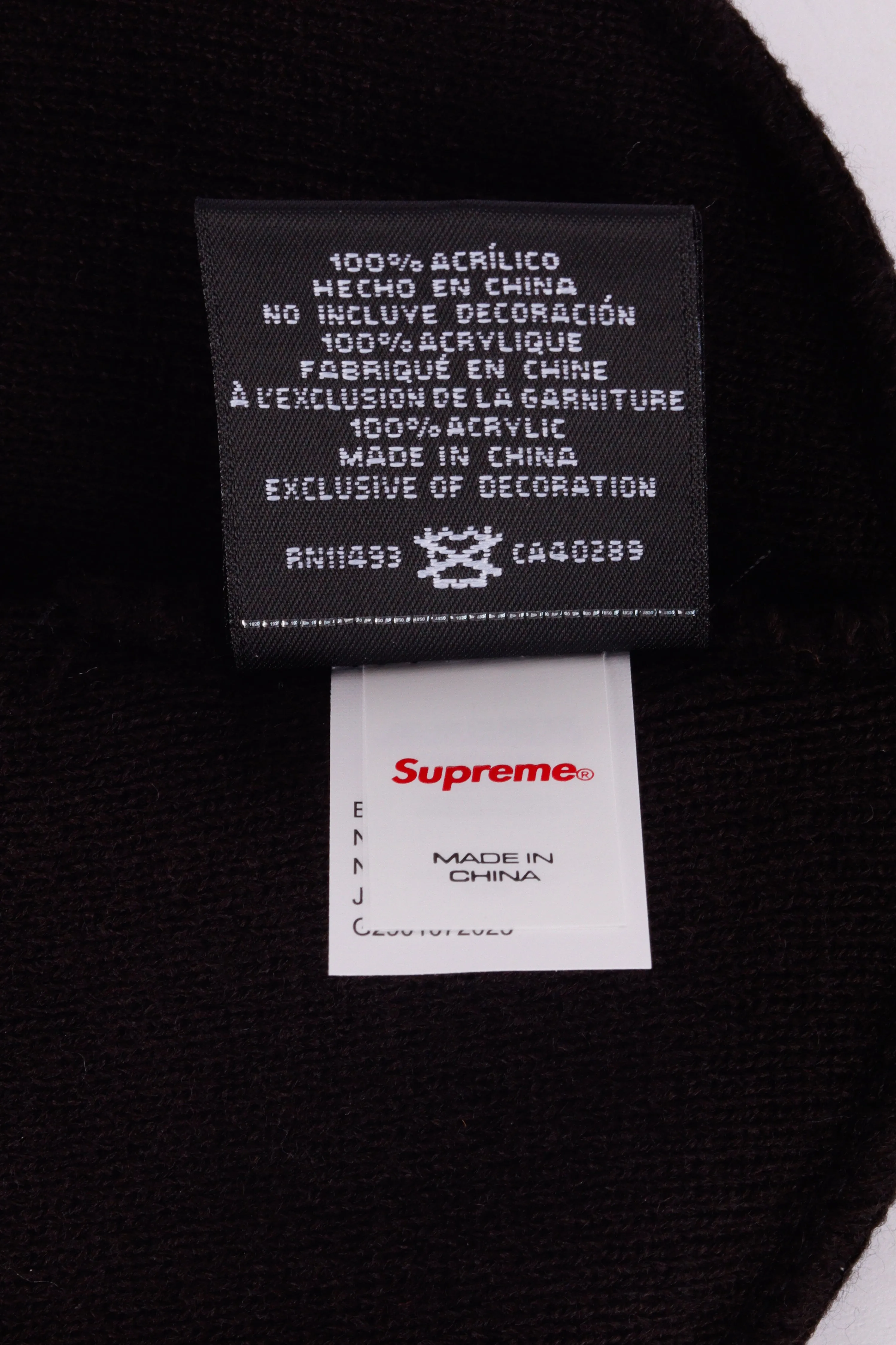 Supreme SS23 'New Era Big S Logo' Beanie Black (2023)