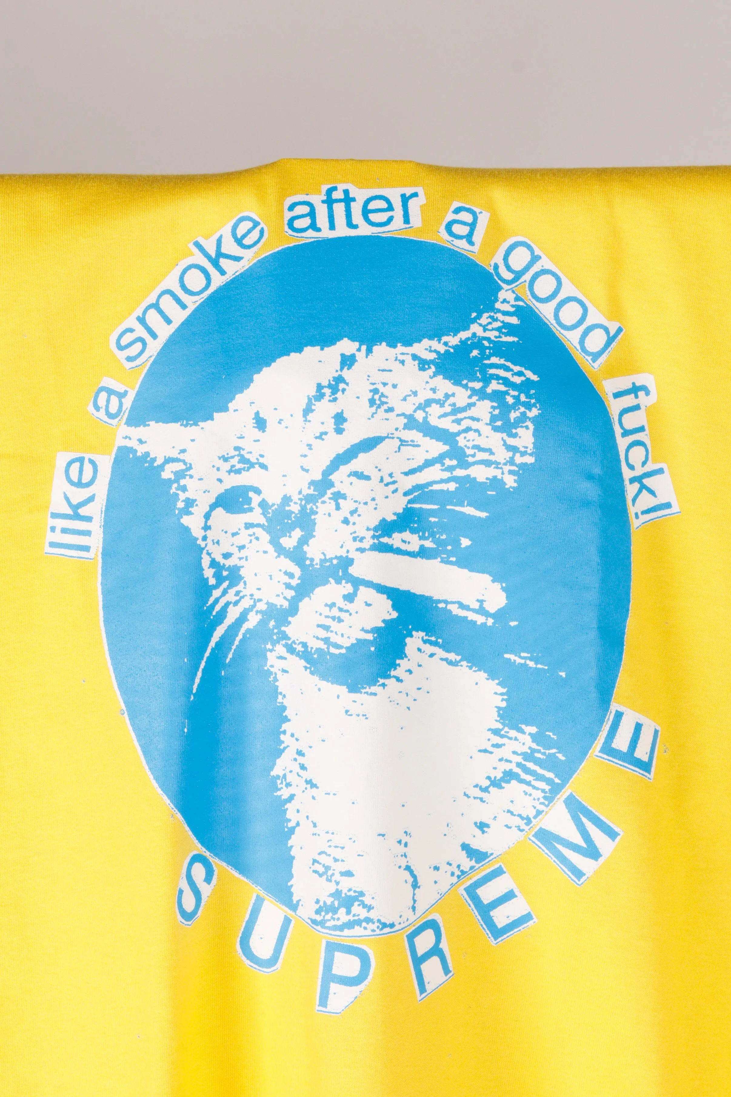 Supreme SS23 'Smoke' T-Shirt Yellow (2023)
