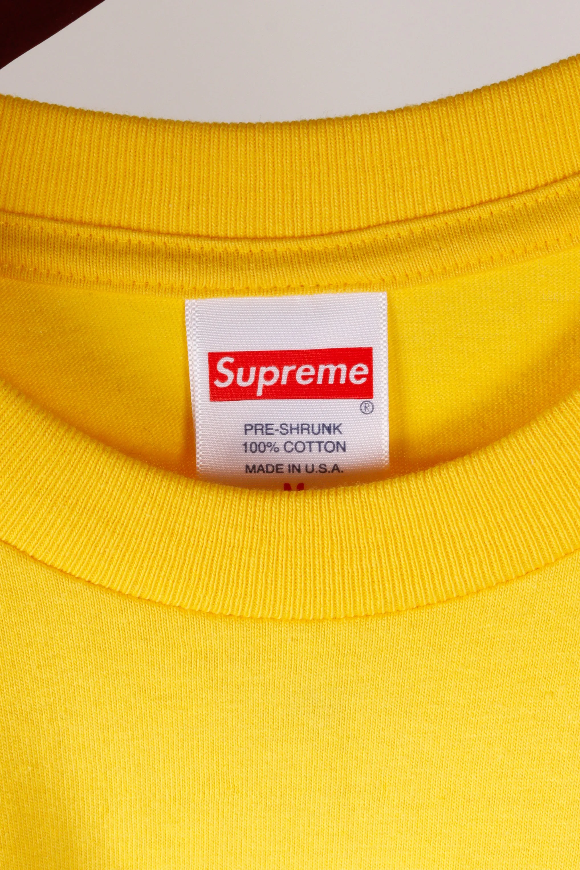 Supreme SS23 'Smoke' T-Shirt Yellow (2023)