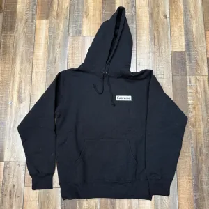 Supreme Stop Crying Hooded Sweatshirt Black