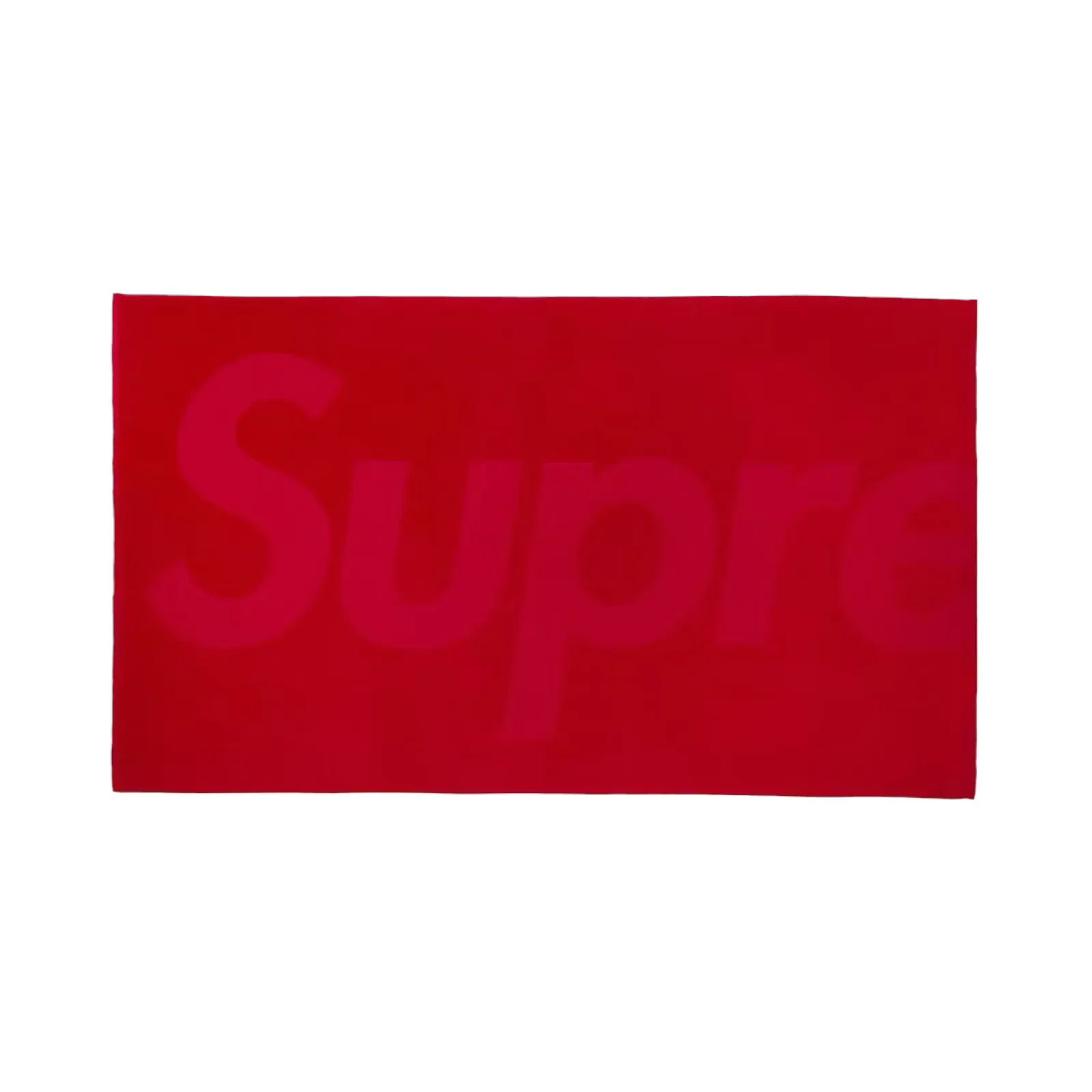 Supreme Tonal logo towel Red SS24