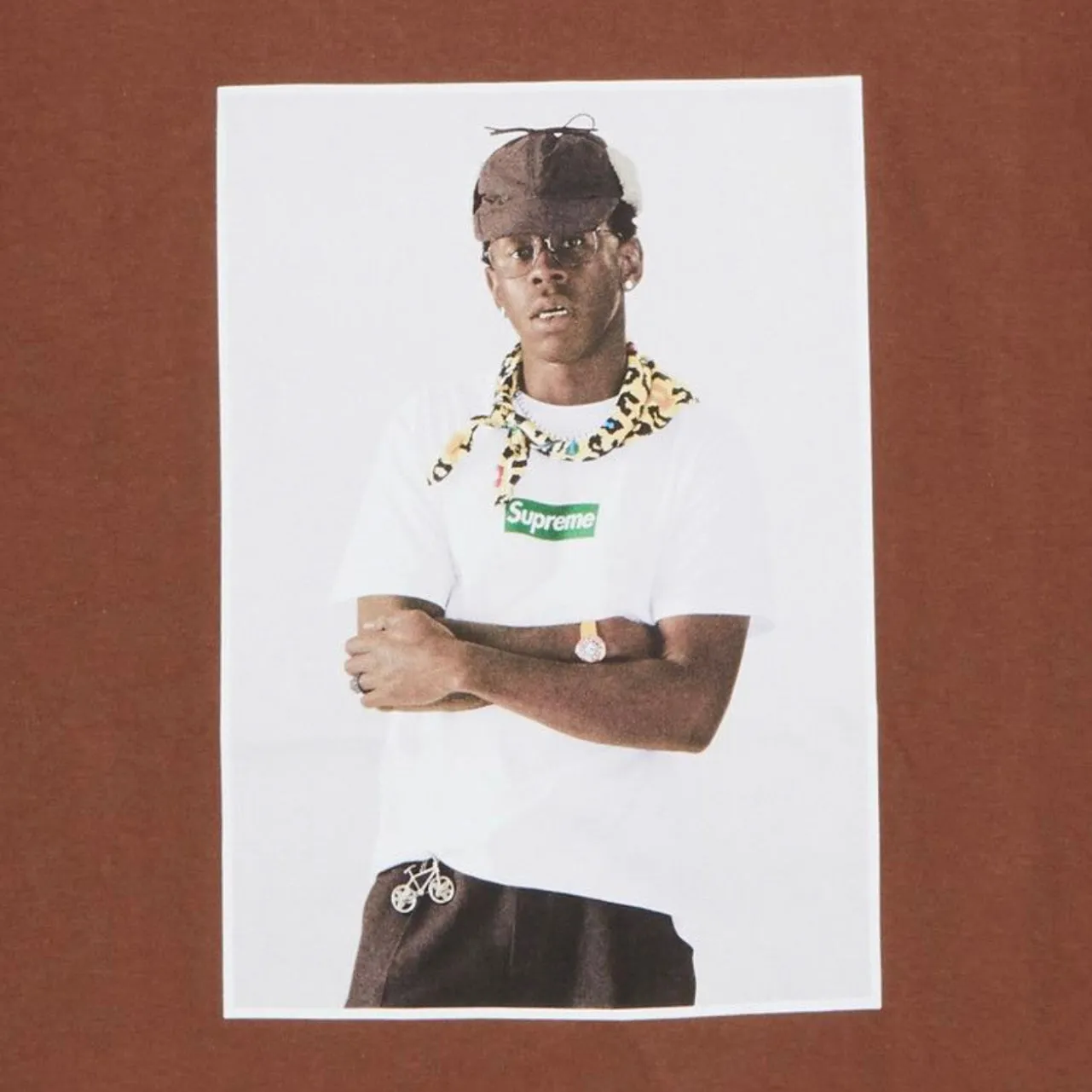 Supreme Tyler The Creator Brown Tee