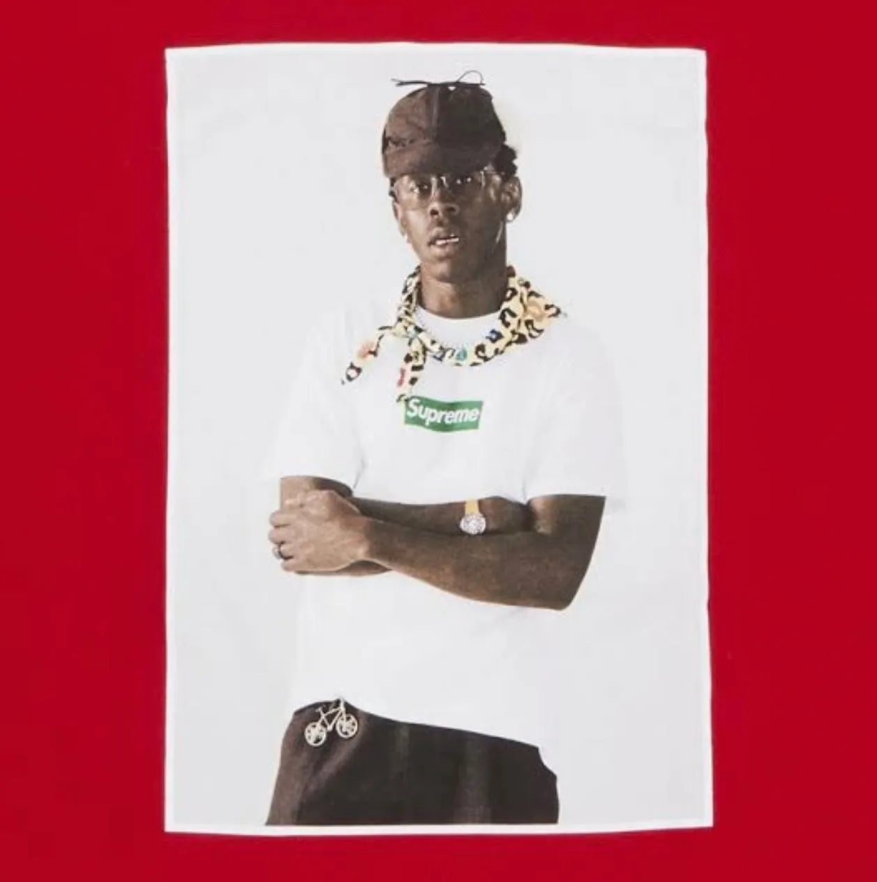 Supreme Tyler The Creator Red Tee