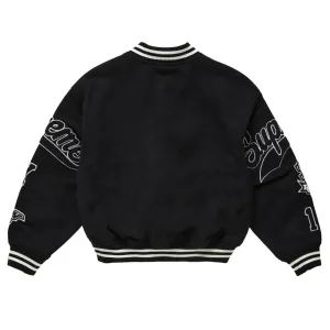 Supreme Veritas Varsity Jacket Black