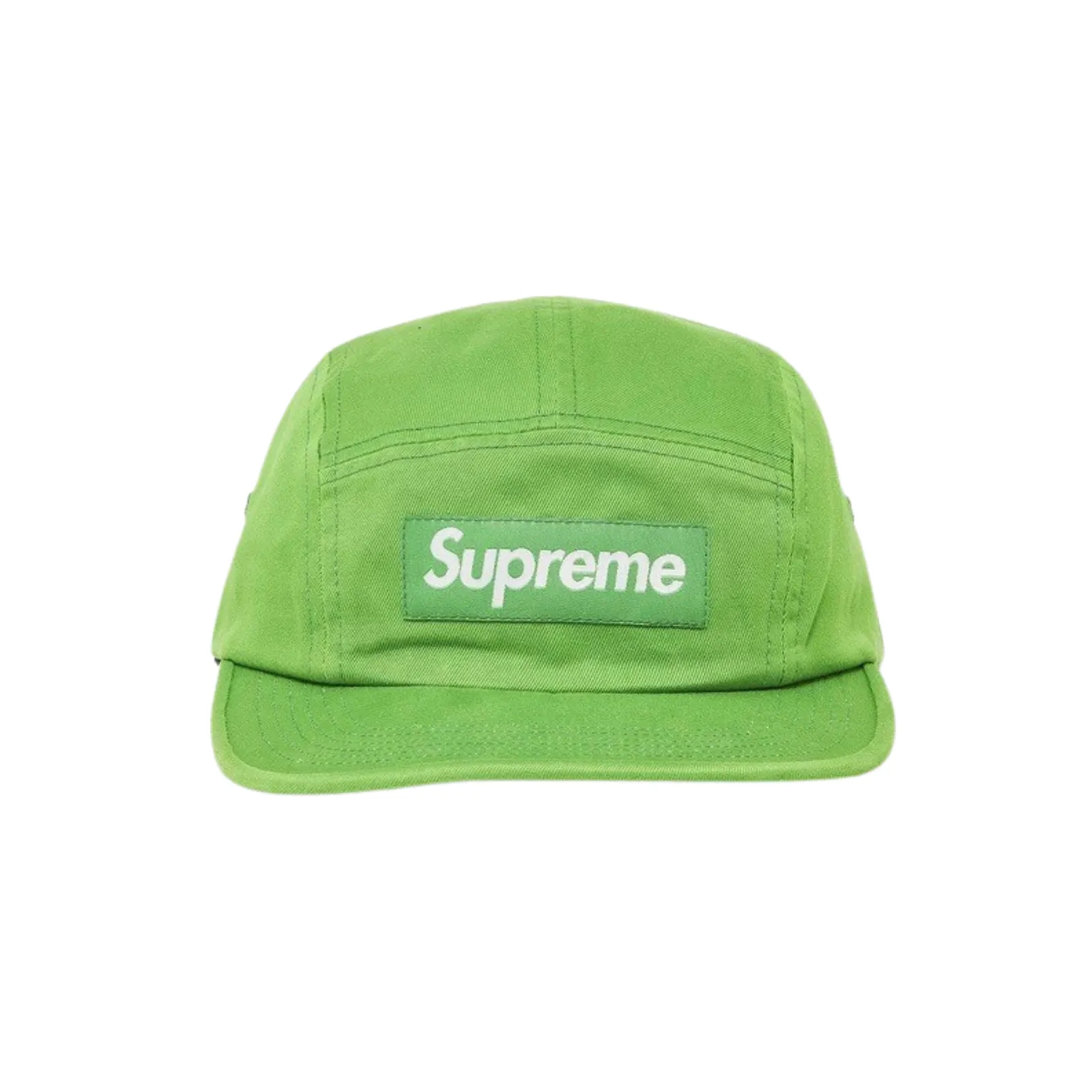 Supreme Washed Chino Twill Camp Cap Green