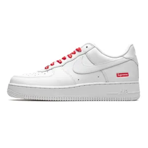 Supreme x Air Force 1 Low Box Logo  White