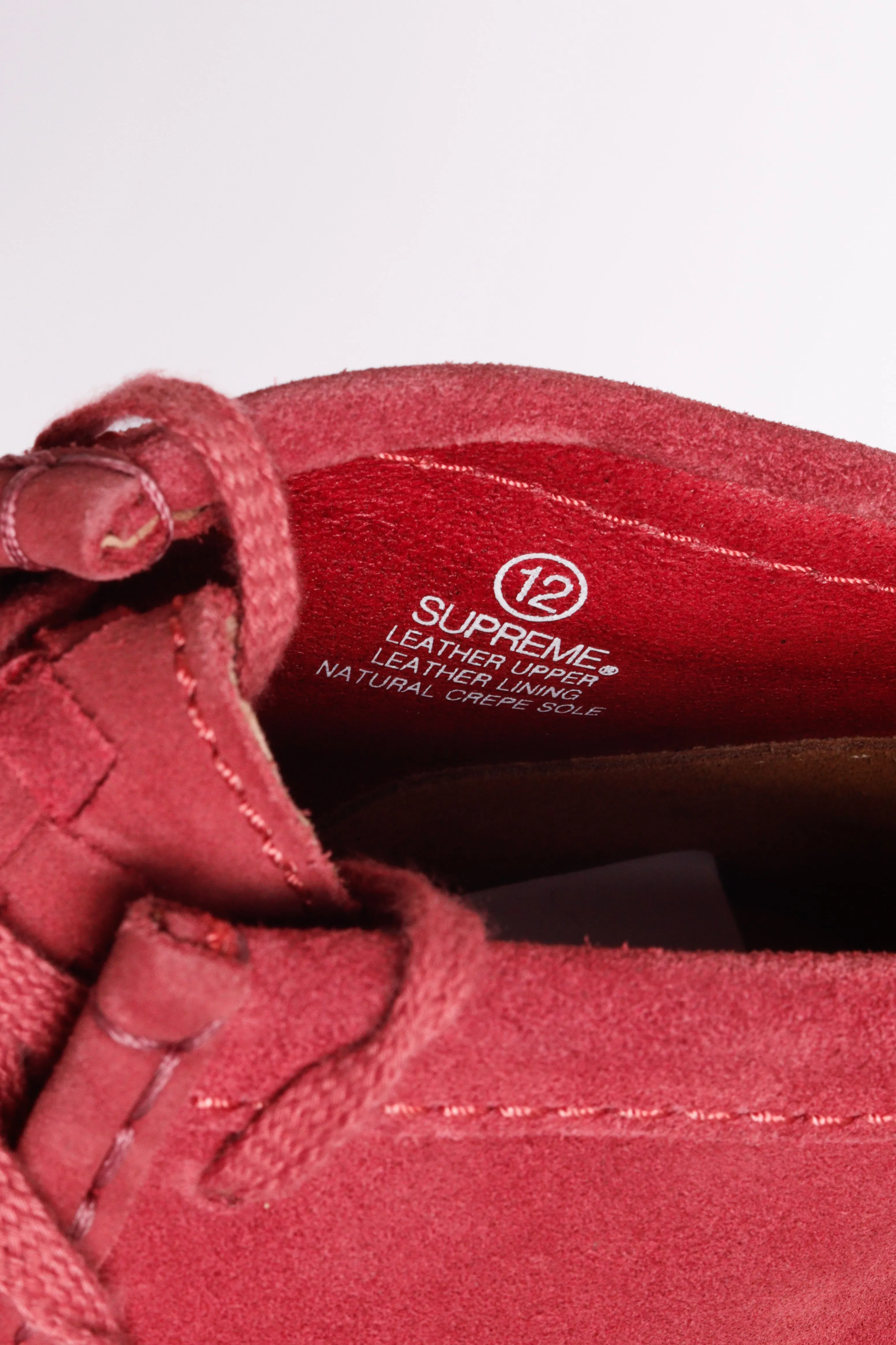 Supreme x Clarks SS16 Wallabee 'Woven Rose' (2016)