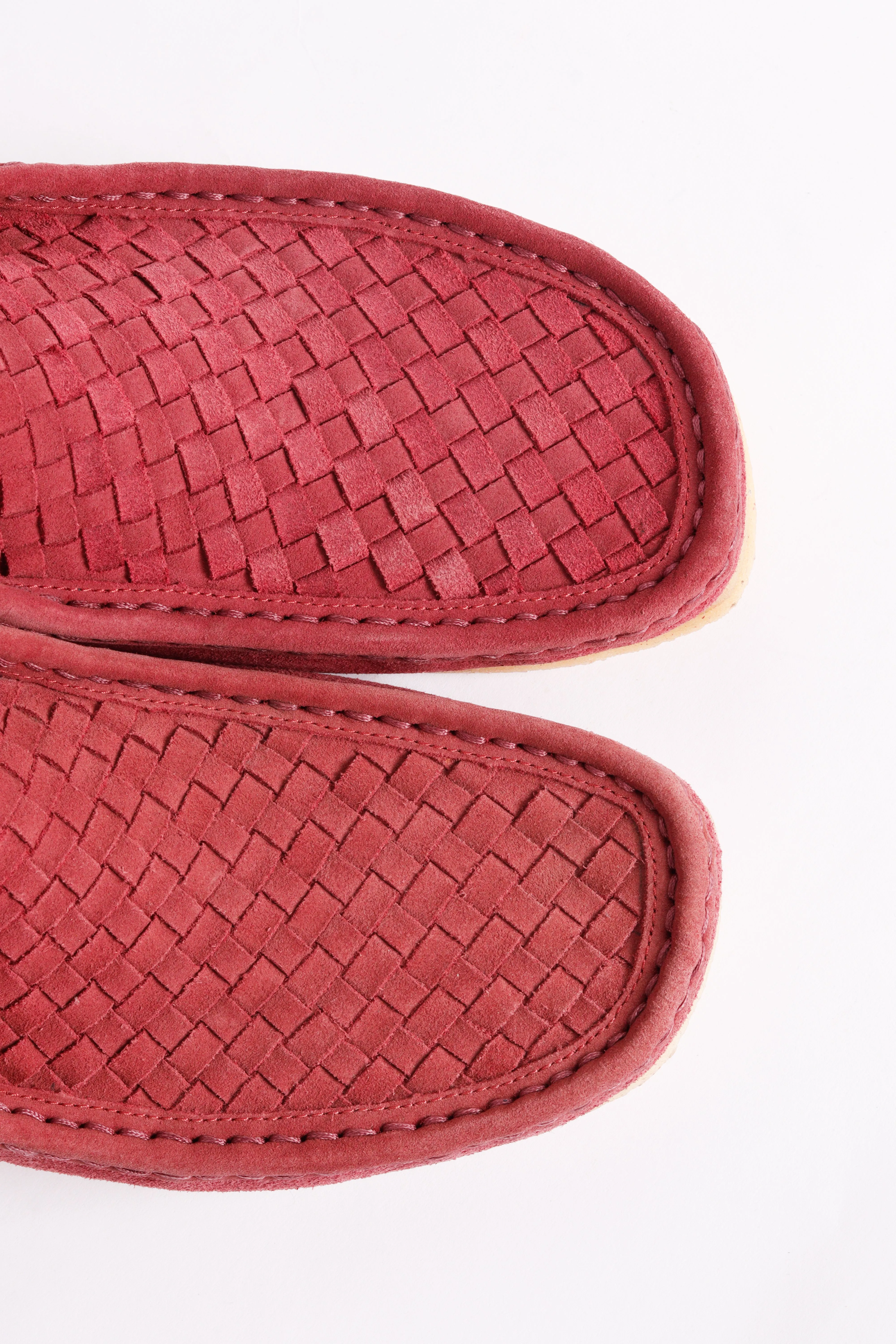 Supreme x Clarks SS16 Wallabee 'Woven Rose' (2016)