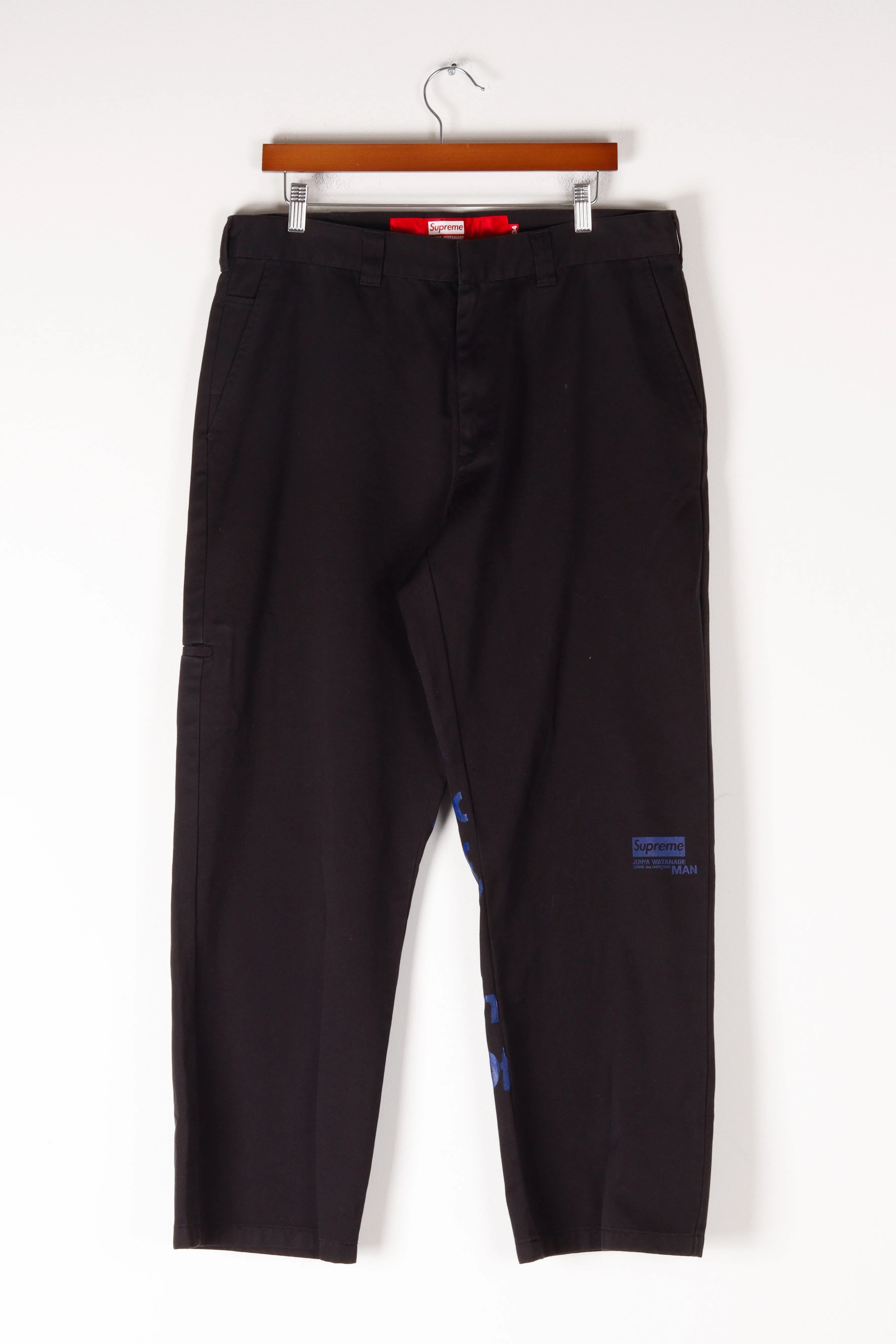 Supreme x Junya Watanabe Comme des Garons FW21  'Printed Work Pant' Black (2021)