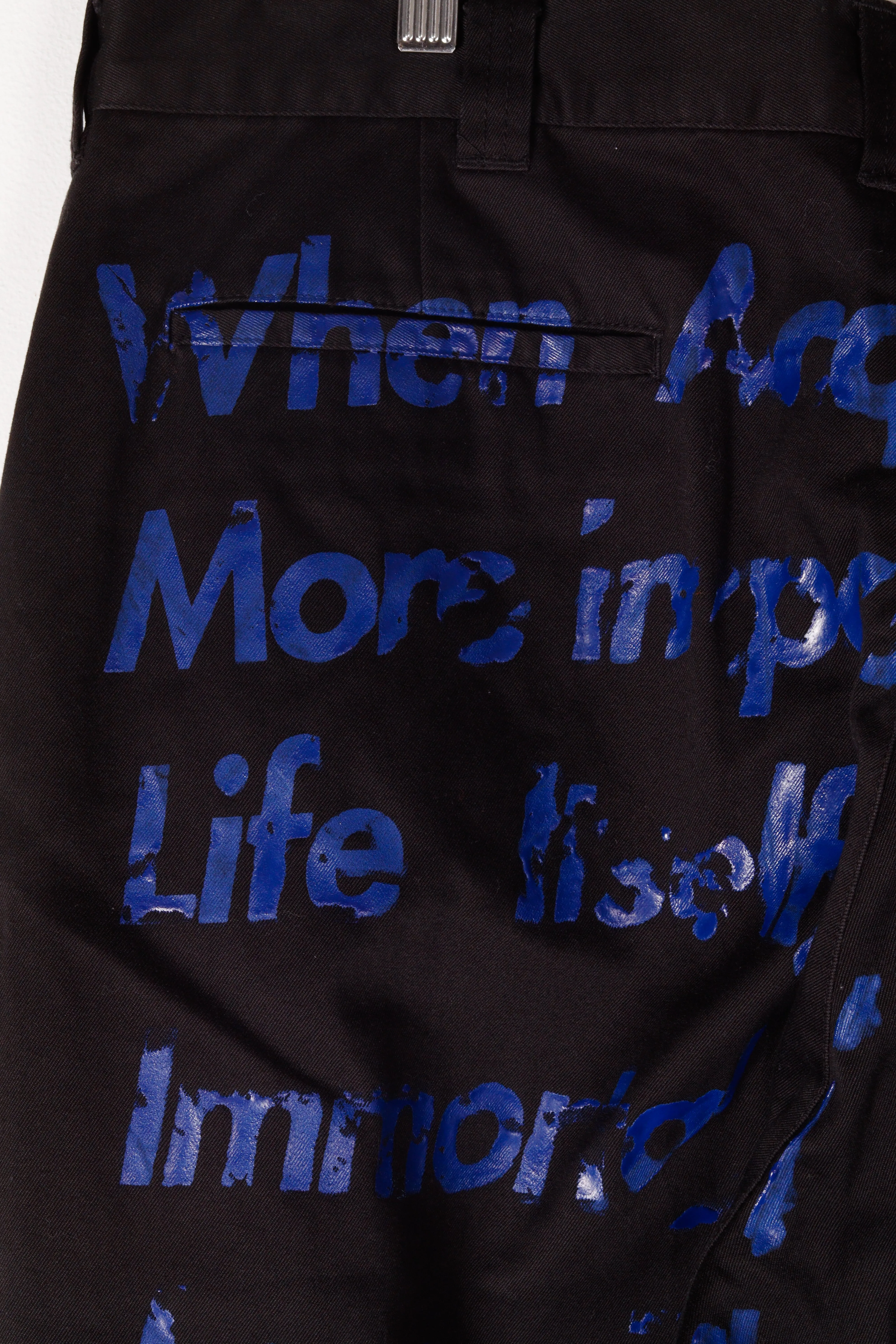 Supreme x Junya Watanabe Comme des Garons FW21  'Printed Work Pant' Black (2021)