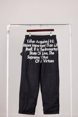 Supreme x Junya Watanabe Comme des Garons MAN FW21 'GORE-TEX Denim' Pants Indigo (2021)