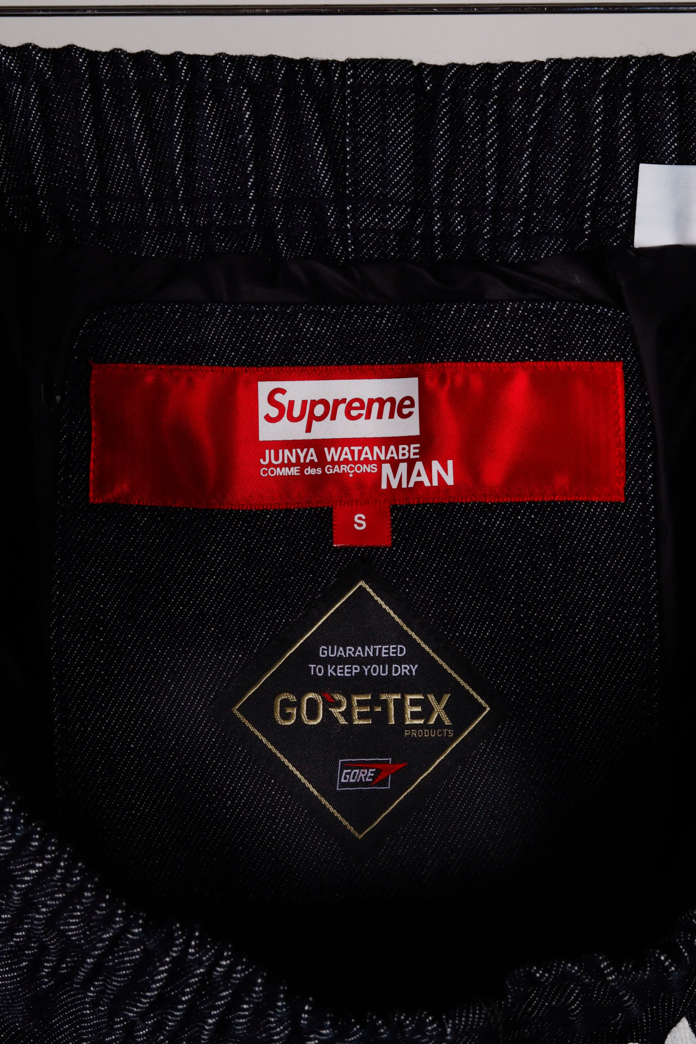 Supreme x Junya Watanabe Comme des Garons MAN FW21 'GORE-TEX Denim' Pants Indigo (2021)