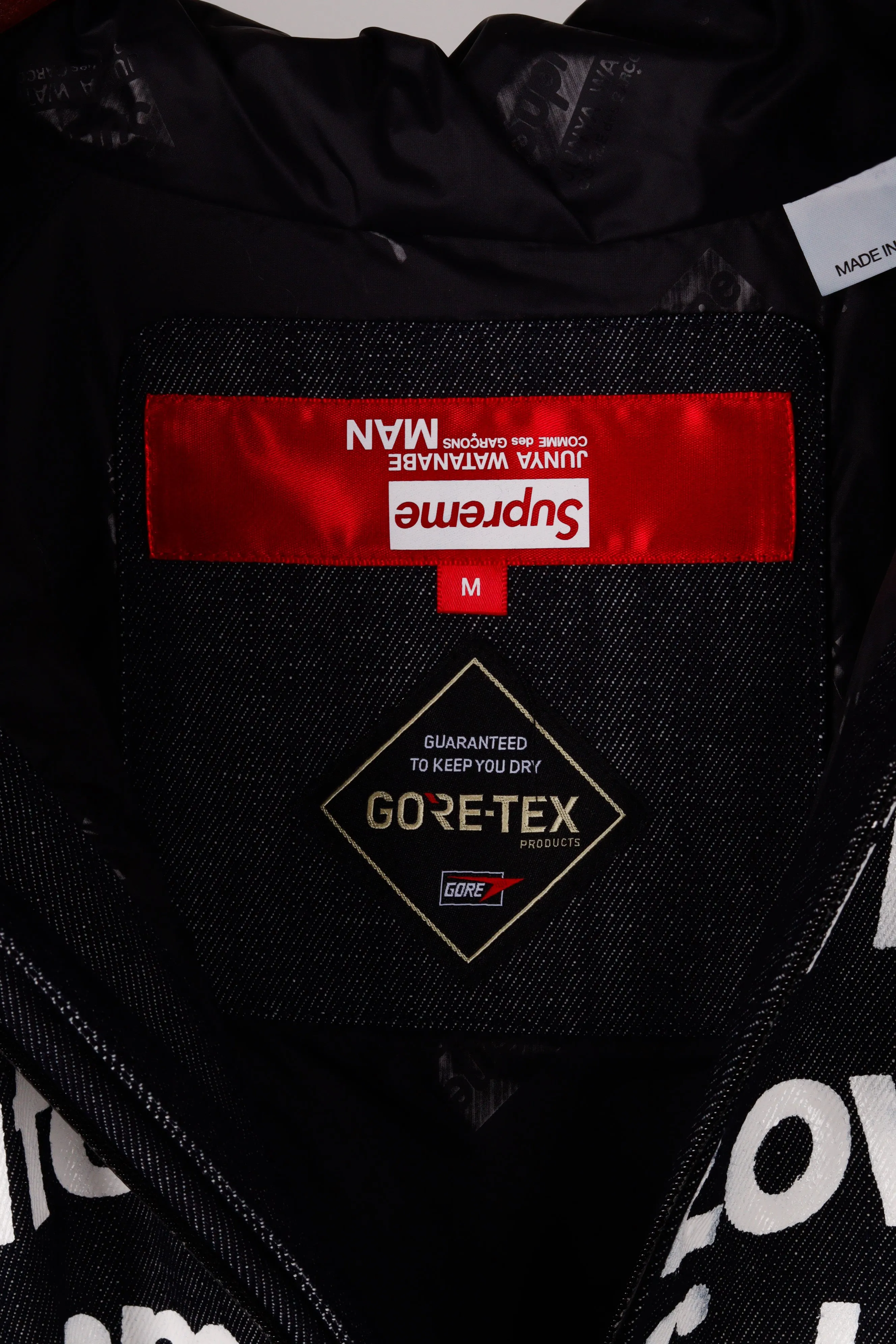 Supreme x Junya Watanabe Comme des Garons MAN FW21 'GORE-TEX Denim' Parka Indigo (2021)