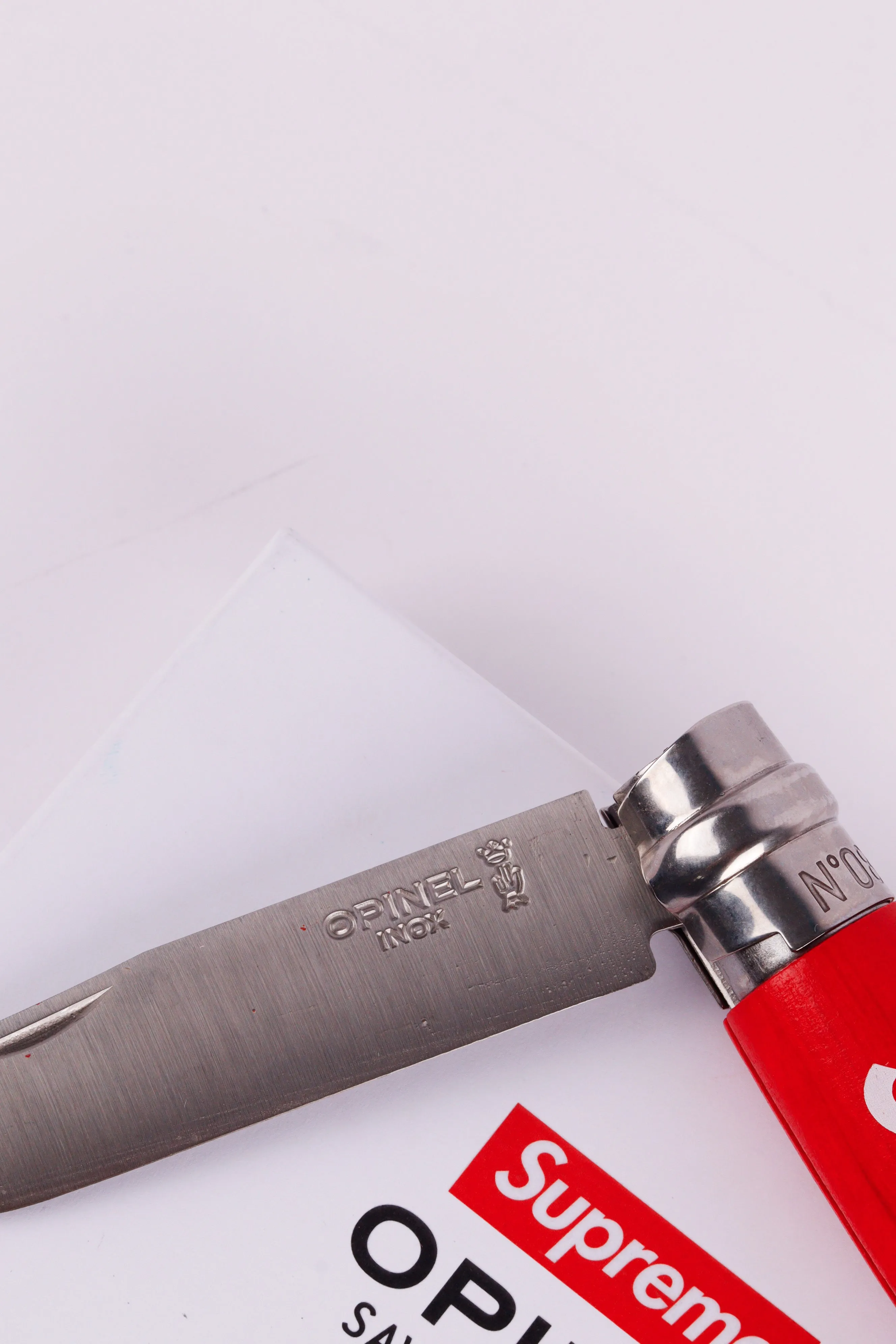 Supreme x Opinel FW20 'No.08' Folding Knife Red (2020)