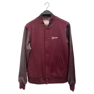 Supreme/Baseball Jkt/M/Wool/BRD/FW15 Supreme Team Jkt