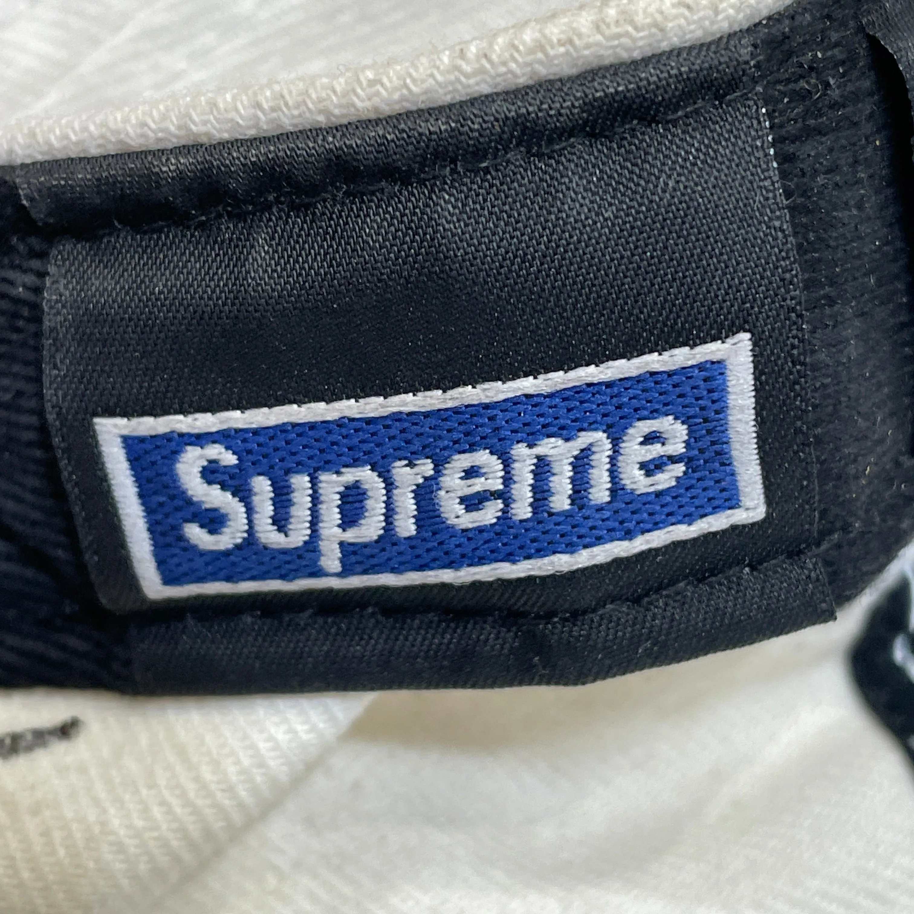 Supreme/Hat/7 3/4/Cotton/WHT/
